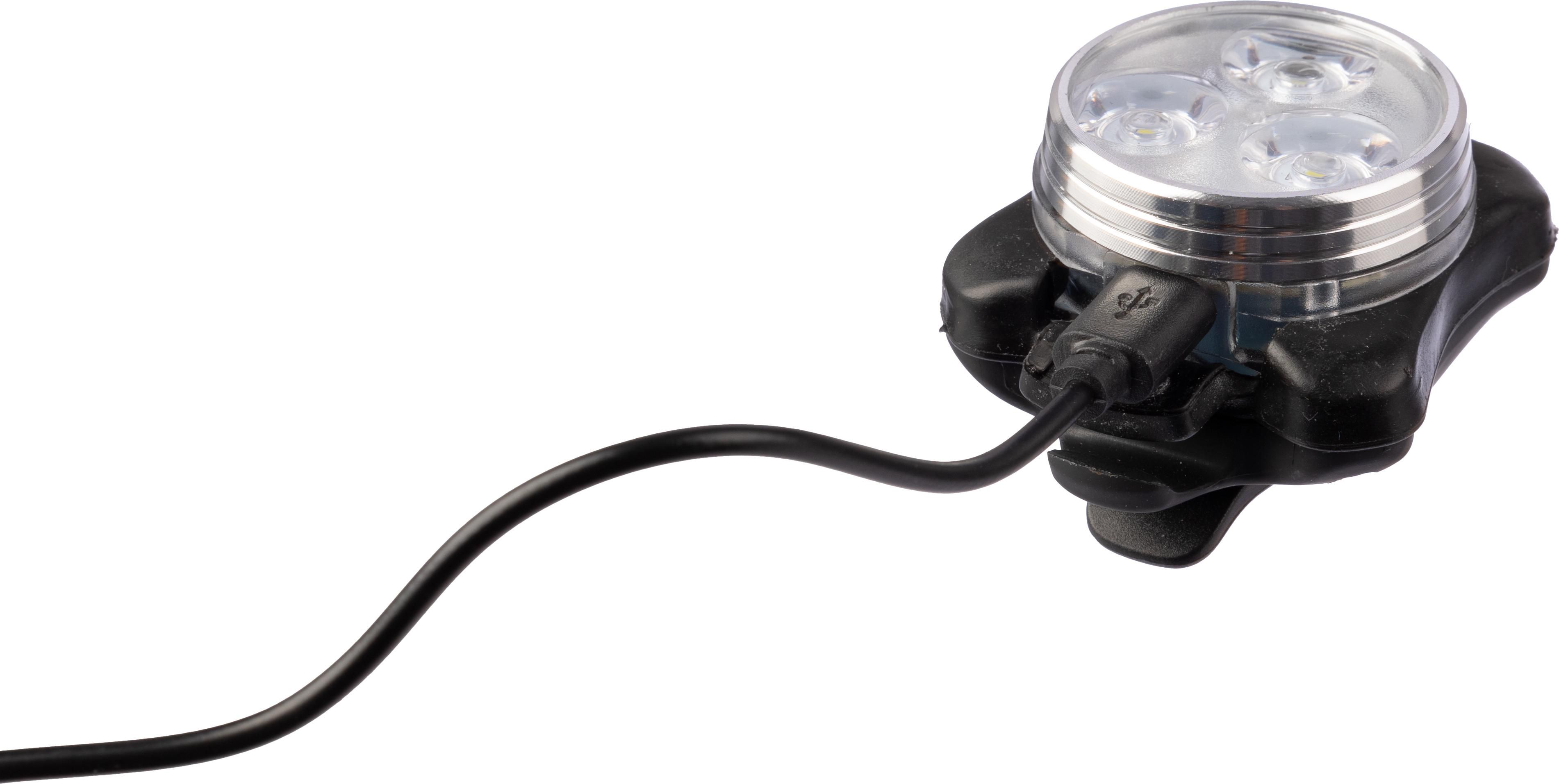 Luces de bicicleta recargables de ABS Elisabeth