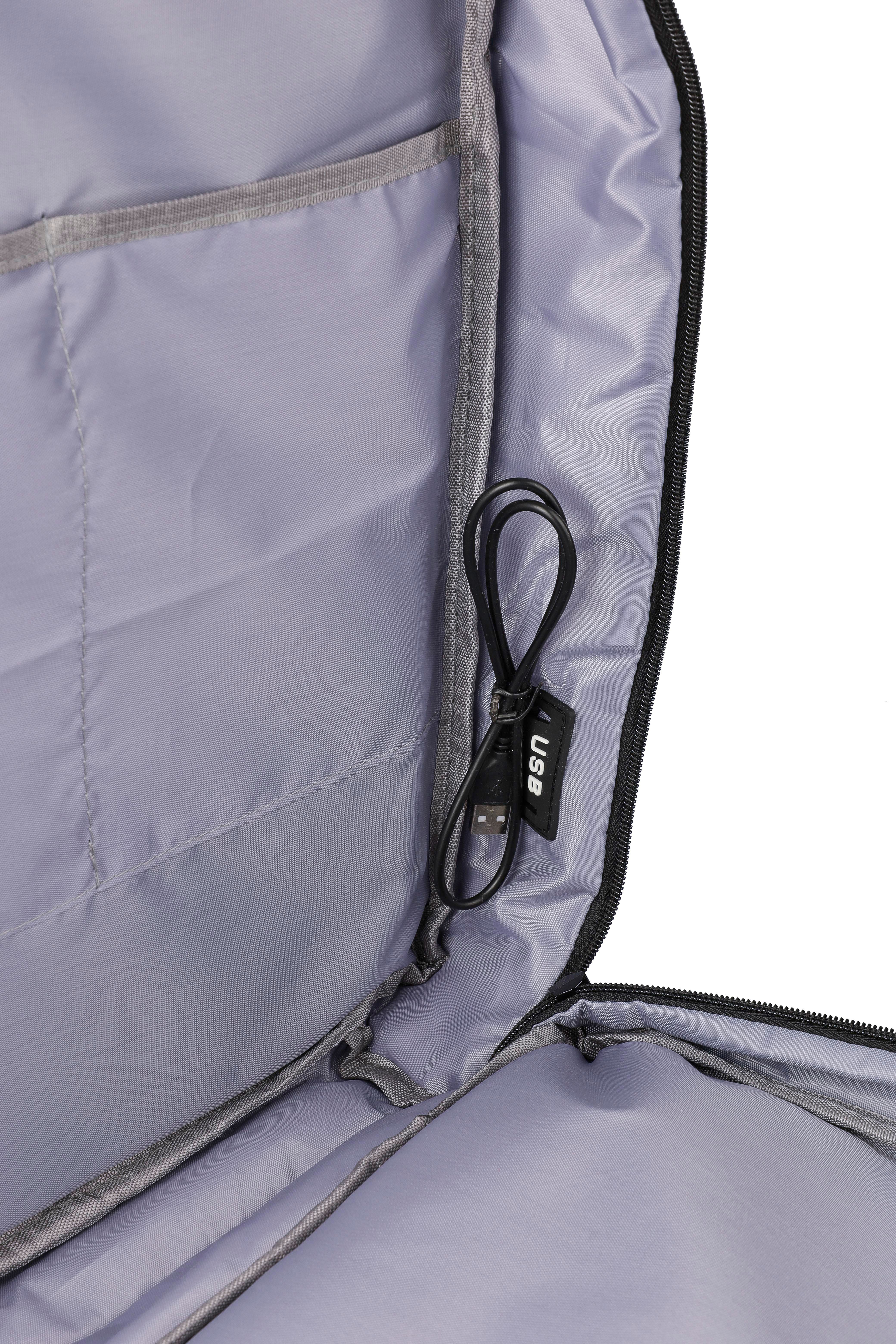 Mochila de poliéster rPET para cabina y pc Malcolm