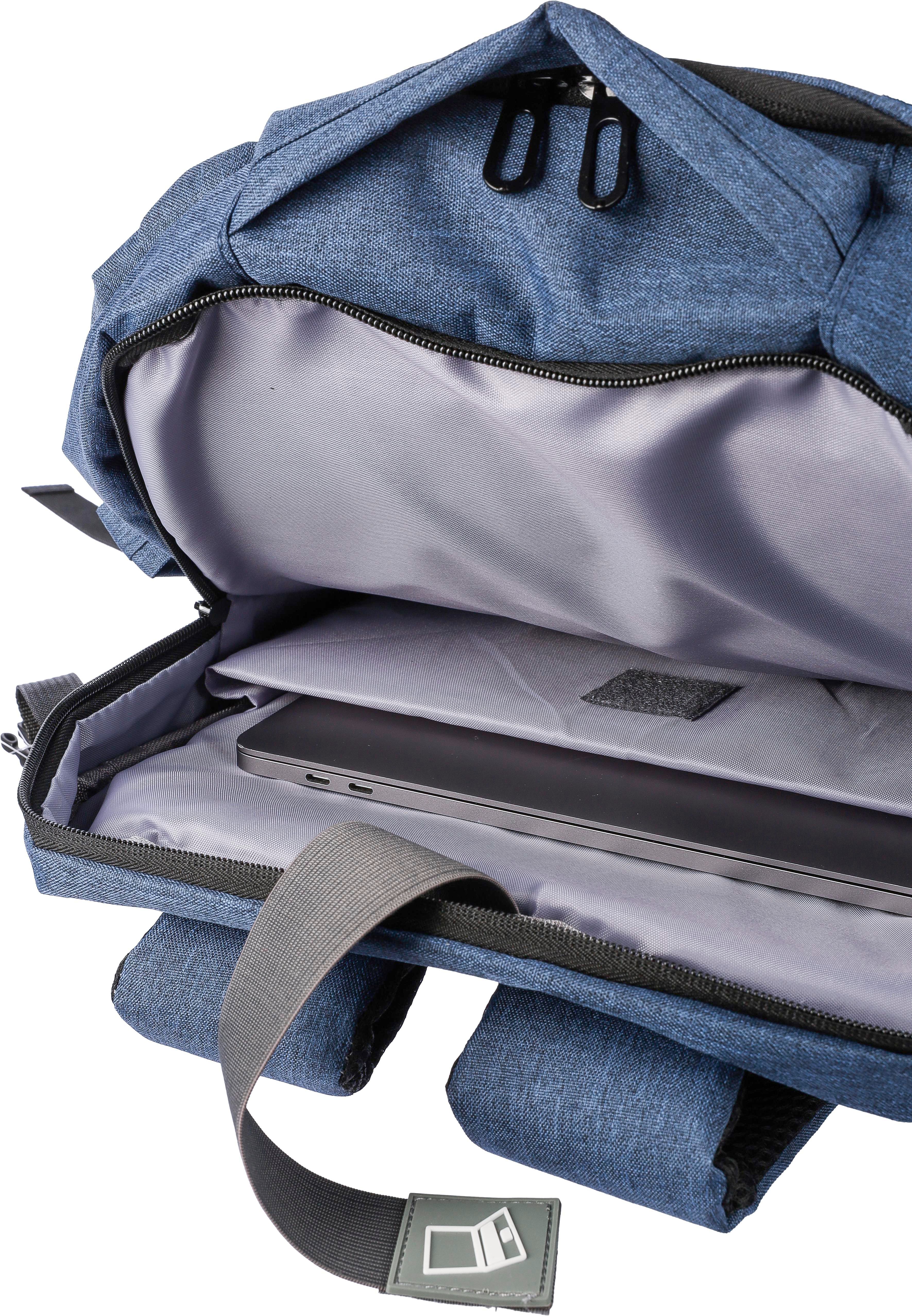 Mochila de poliéster rPET para cabina y pc Malcolm