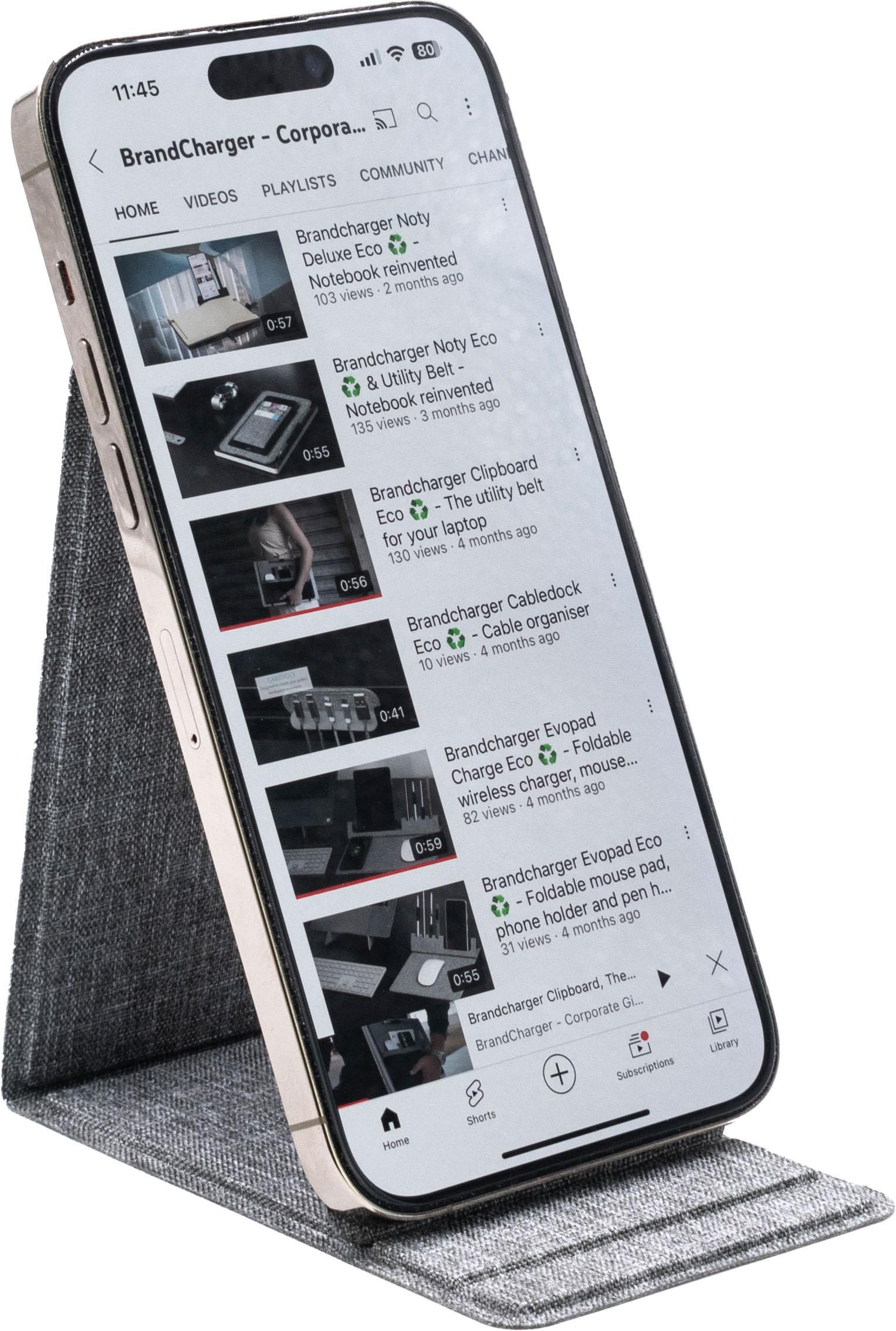 Soporte para teléfono BrandCharger Ascend Charge