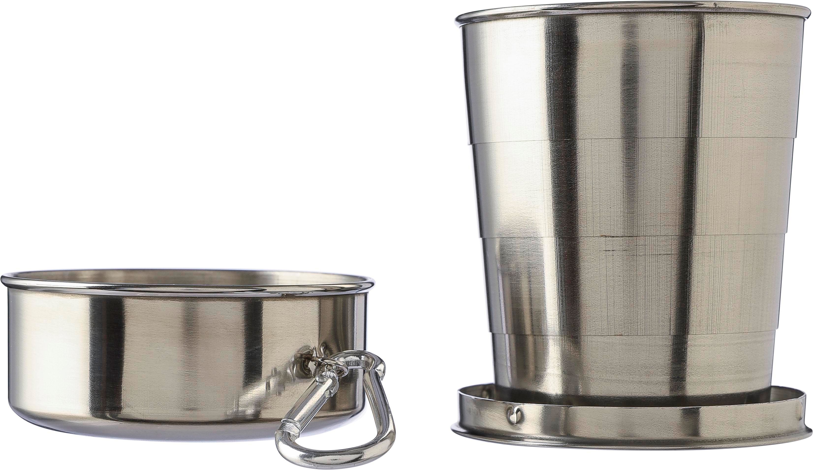 Vaso plegable de acero inox. Annette