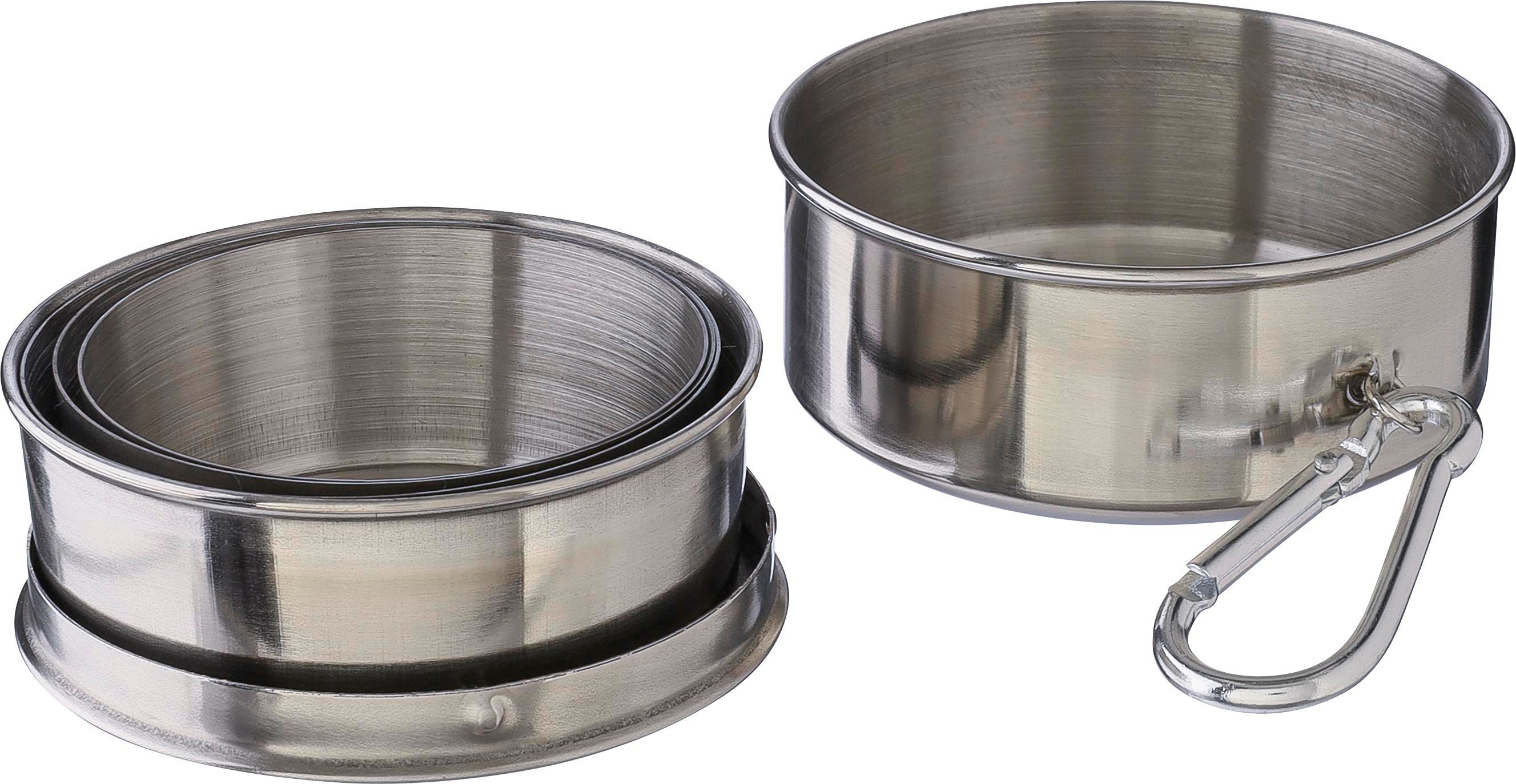 Vaso plegable de acero inox. Annette