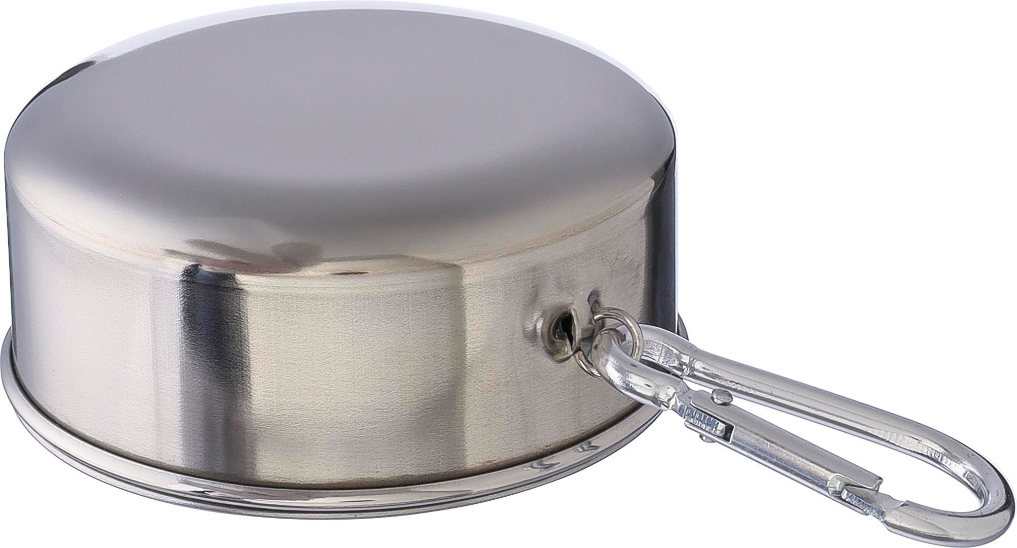 Vaso plegable de acero inox. Annette