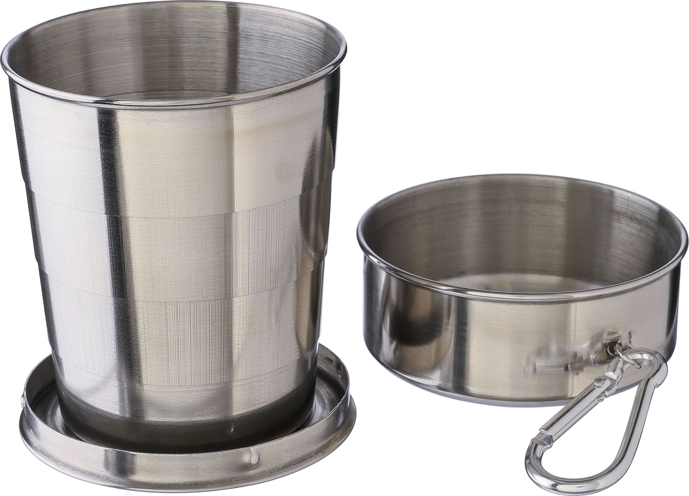 Vaso plegable de acero inox. Annette