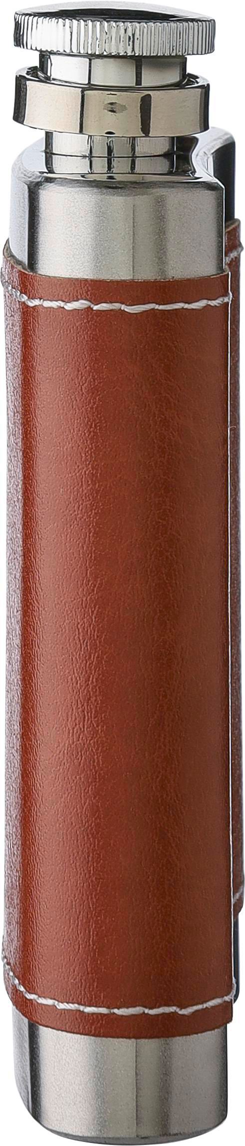 Petaca de acero inox. Cedric