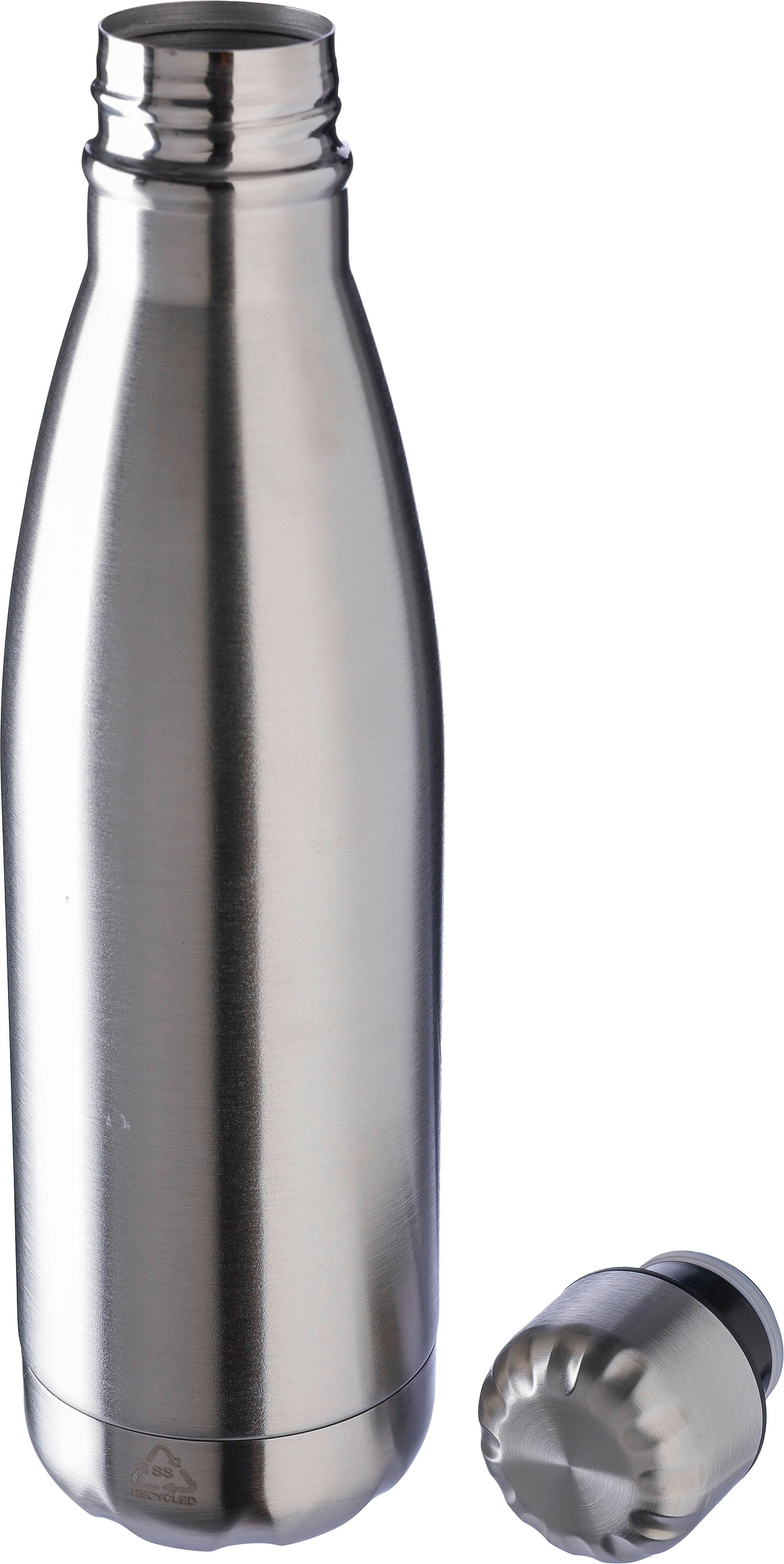 Botella de acero inox. reciclado Cliff