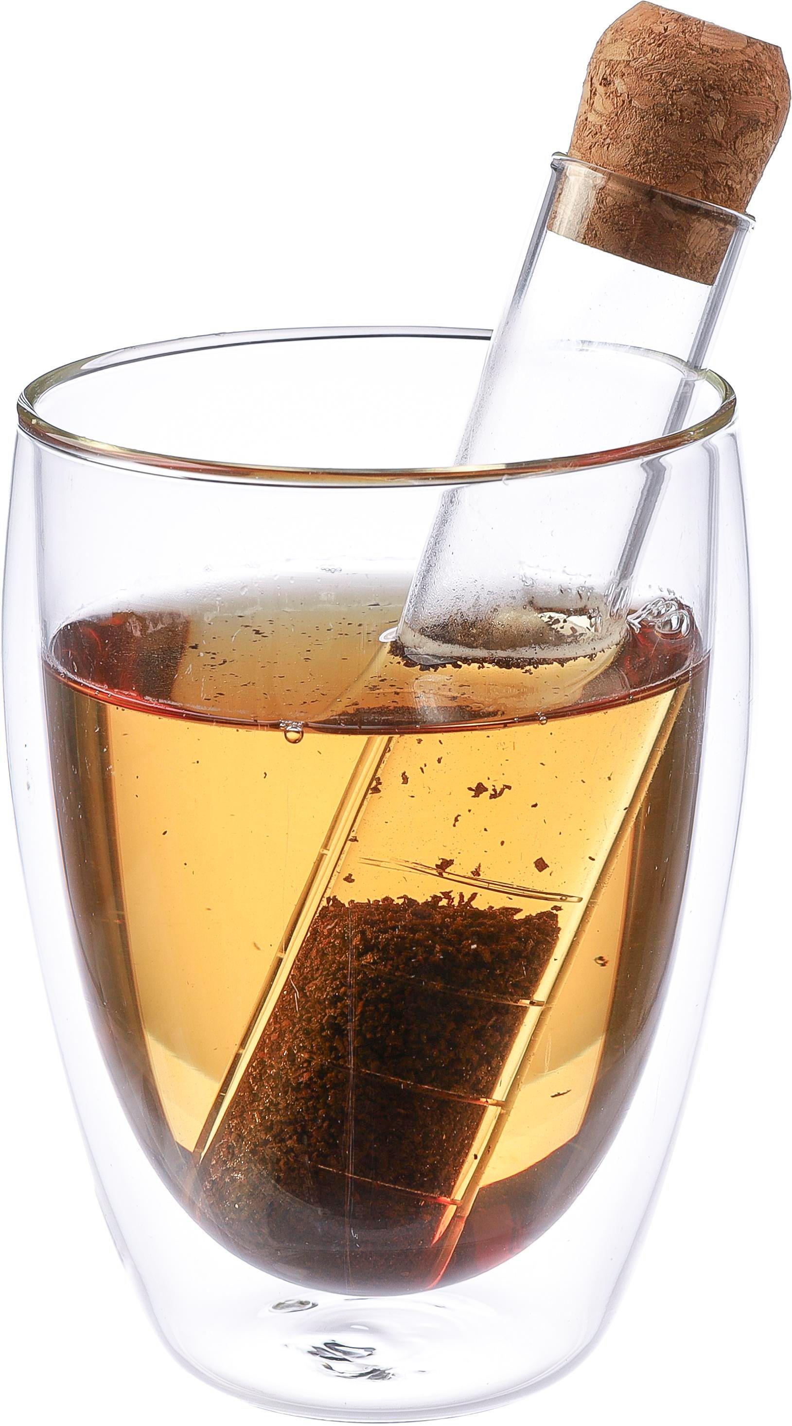 Infusor de té de vidrio Dustin