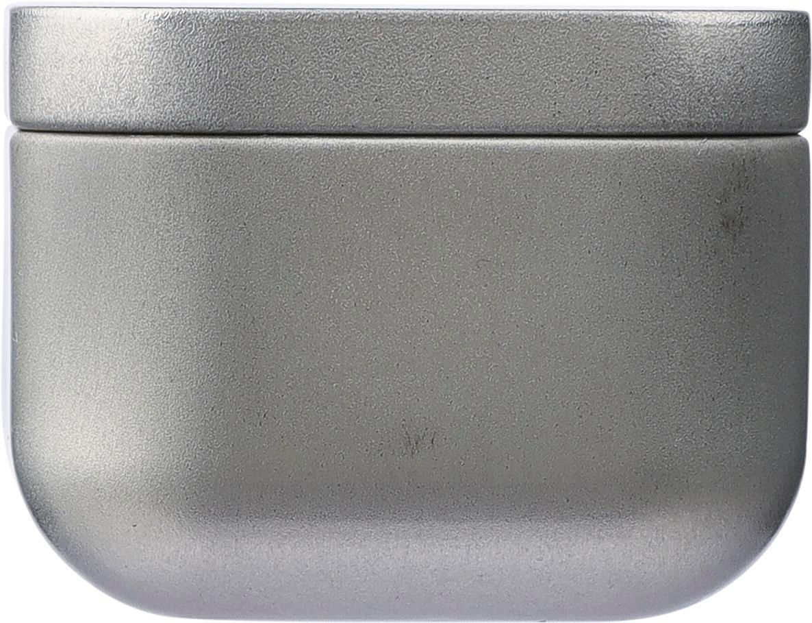 Tarro de metal con vela Laurie