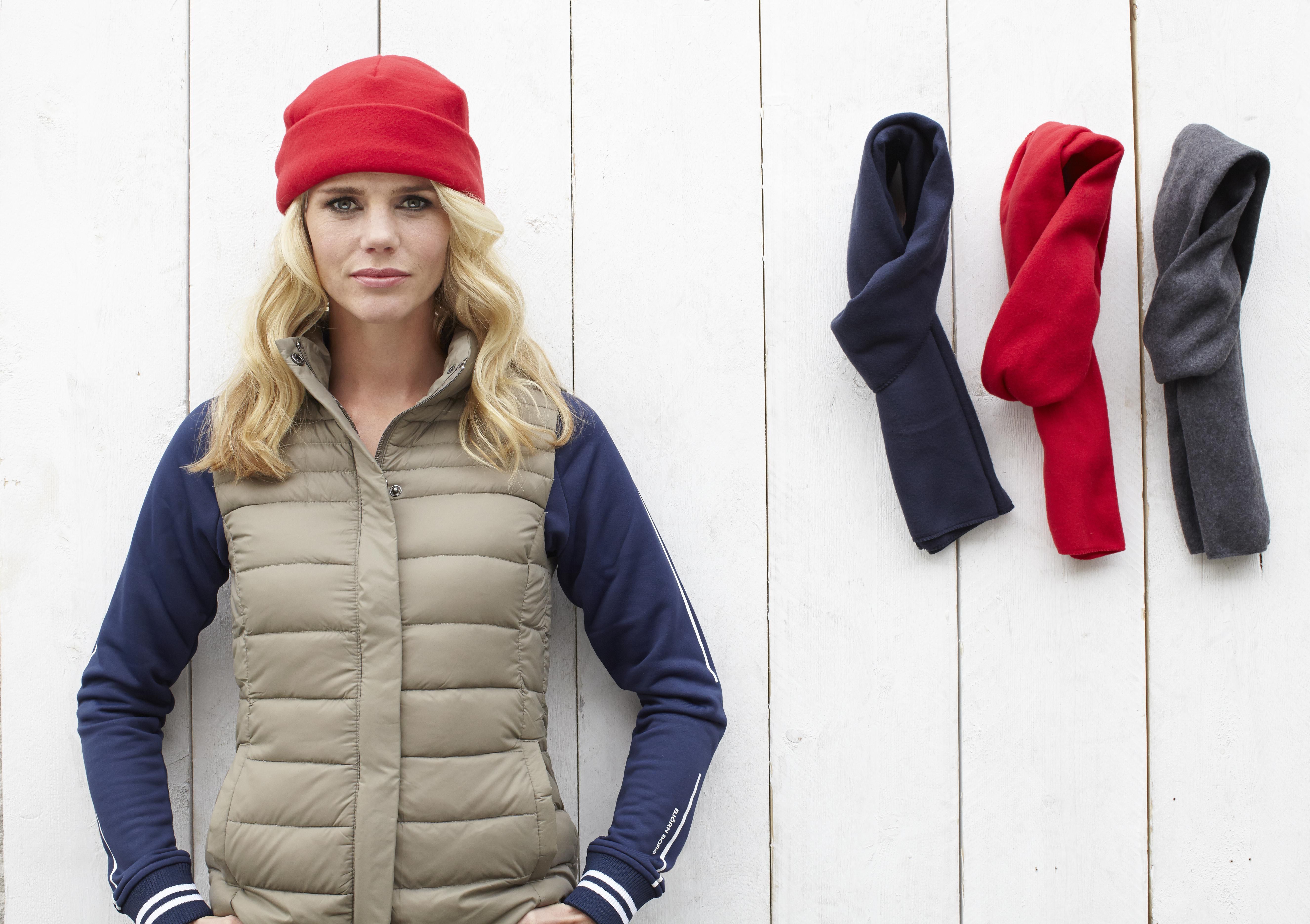 Gorro polar de poliéster Elliana