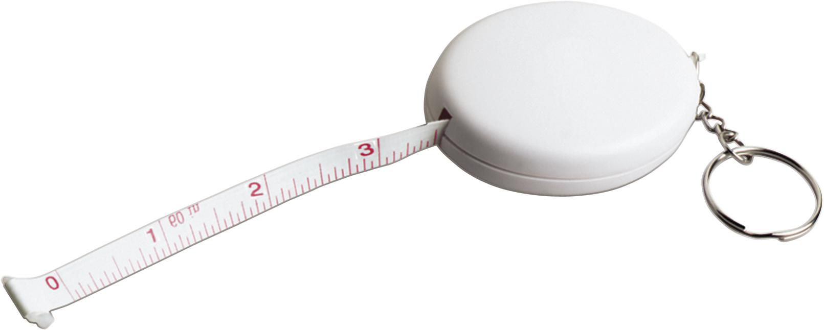 Llavero de ABS con flexómetro Lorena