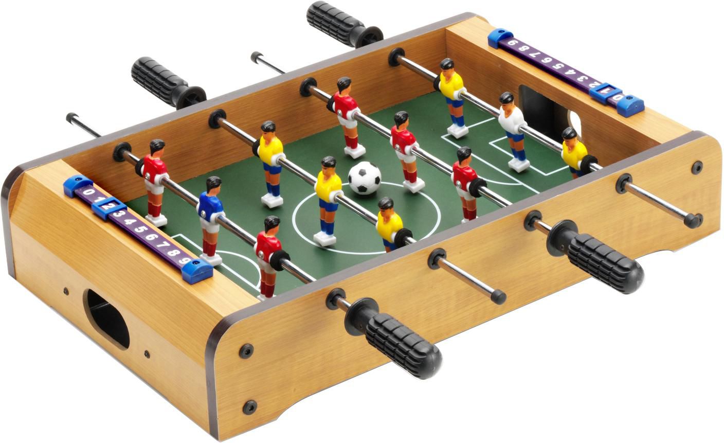 Mini futbolín de madera MDF Alina