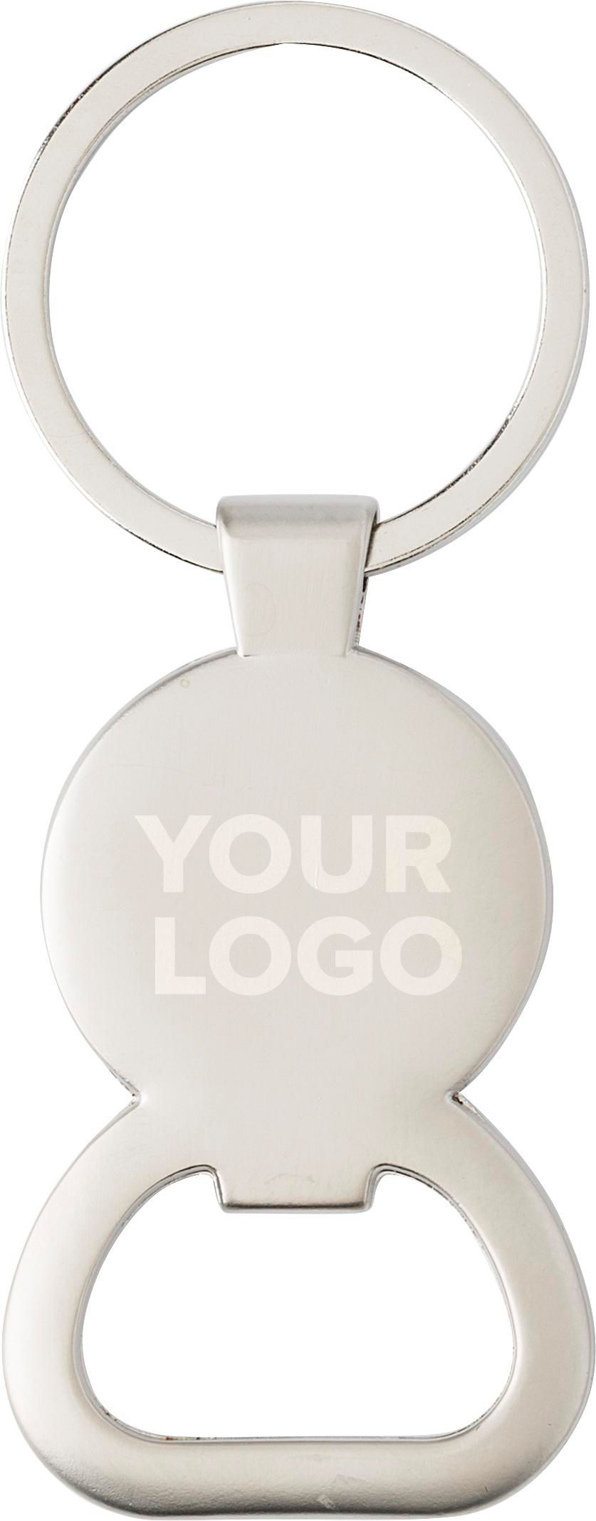 Llavero y abridor de metal Soren