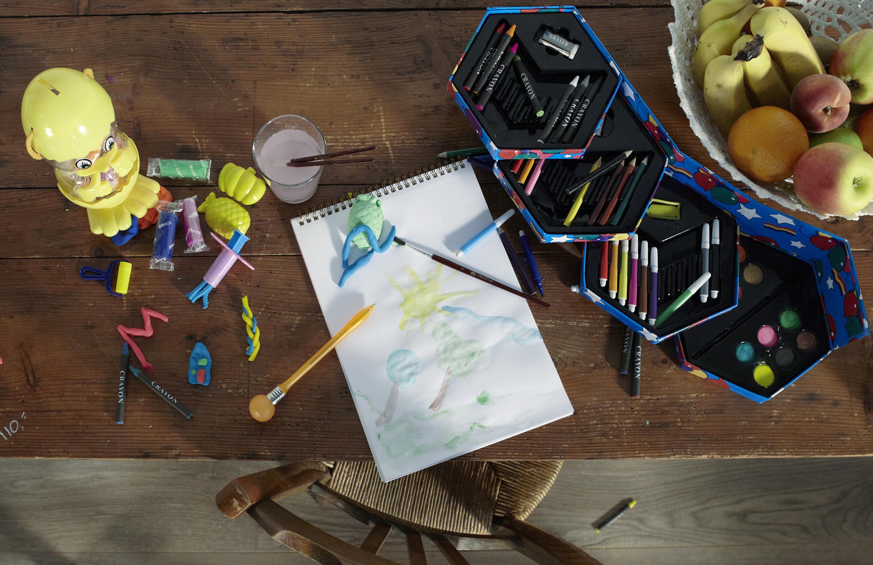 Set de pintura de cartón Kenji