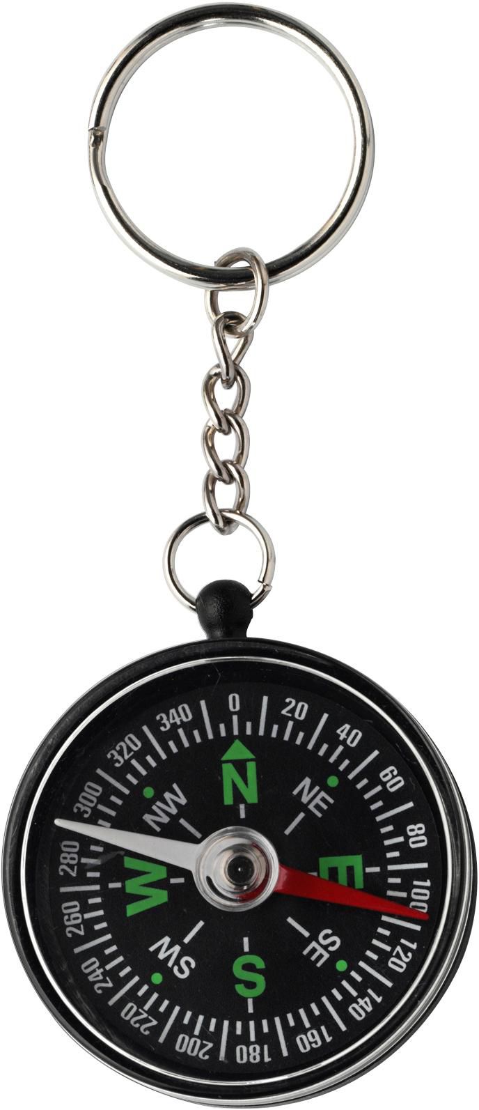 Llavero de ABS con brújula Samara