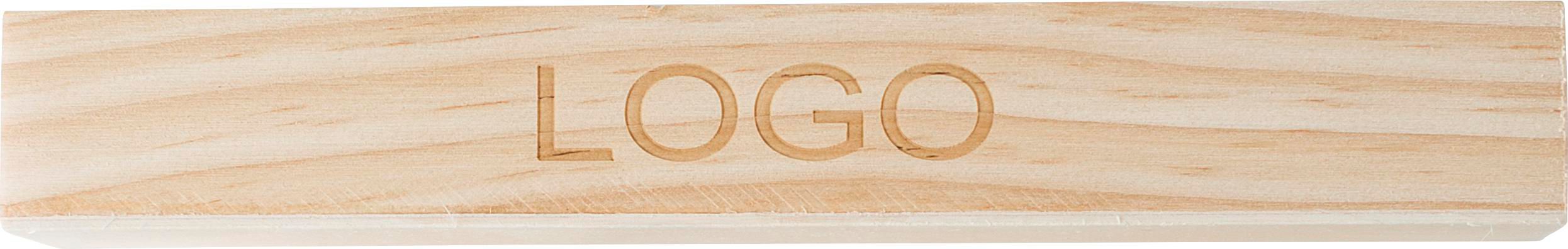 Estuche de madera con set de escritura Carmelita