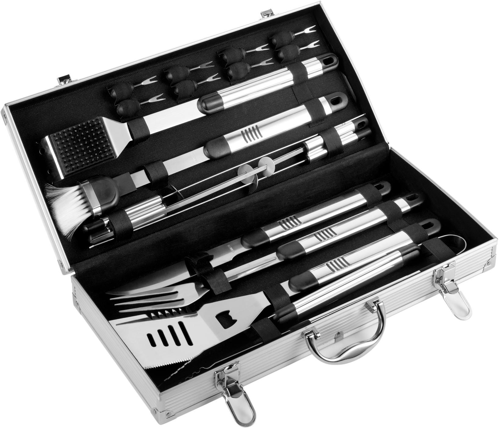 Set de bbq de acero inox. Dawn