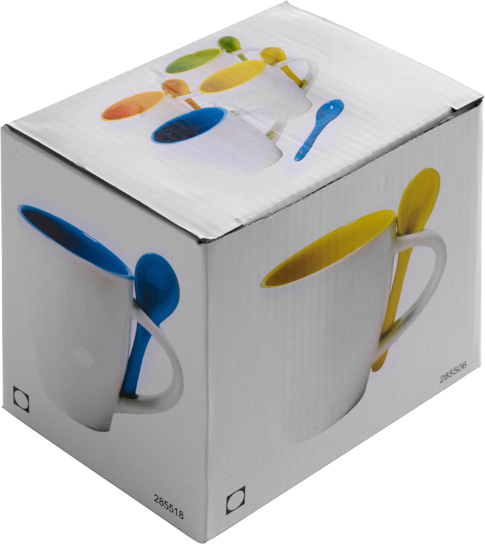 Taza y cuchara de cerámica Eduardo