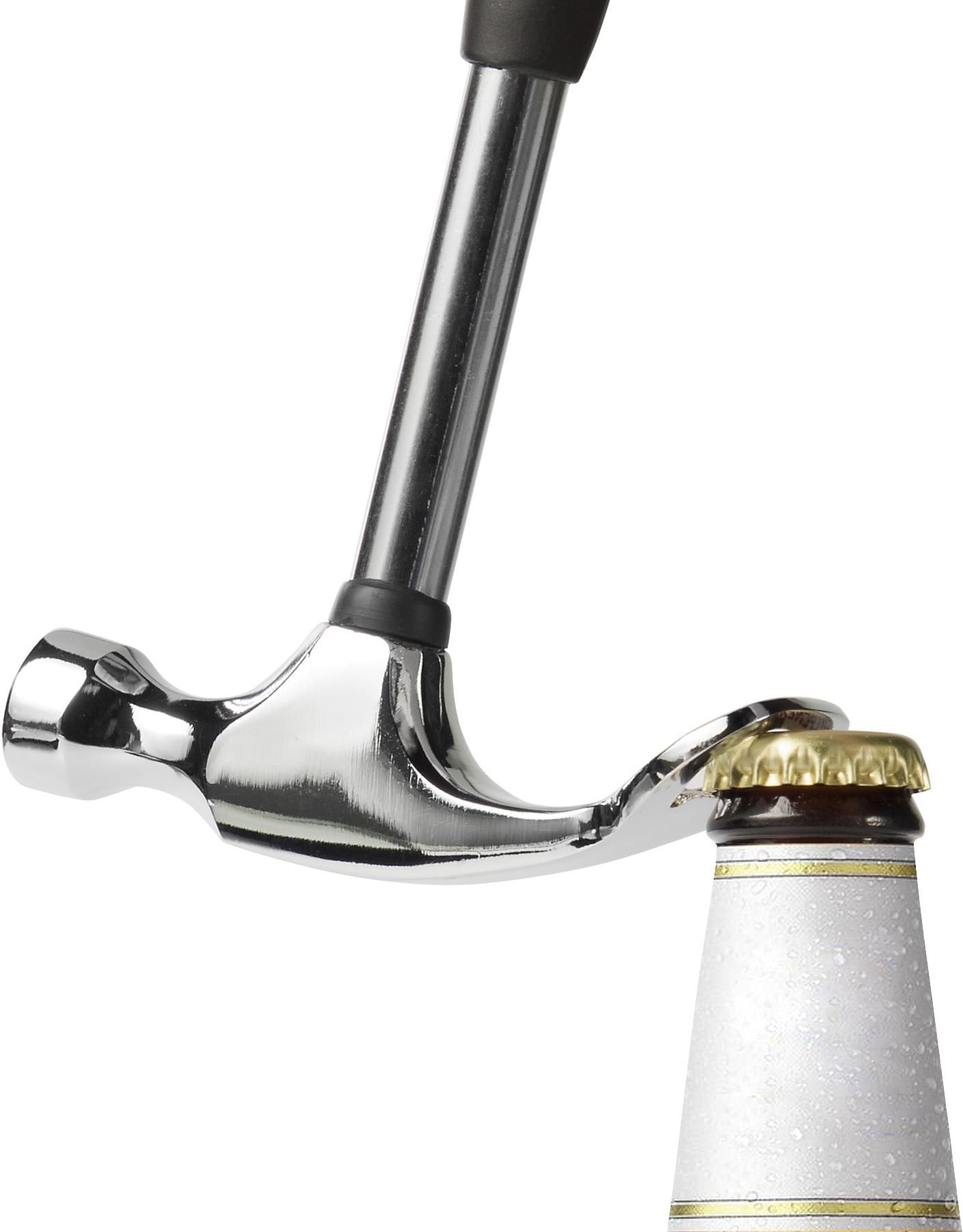 Martillo de acero con abrebotellas Omar