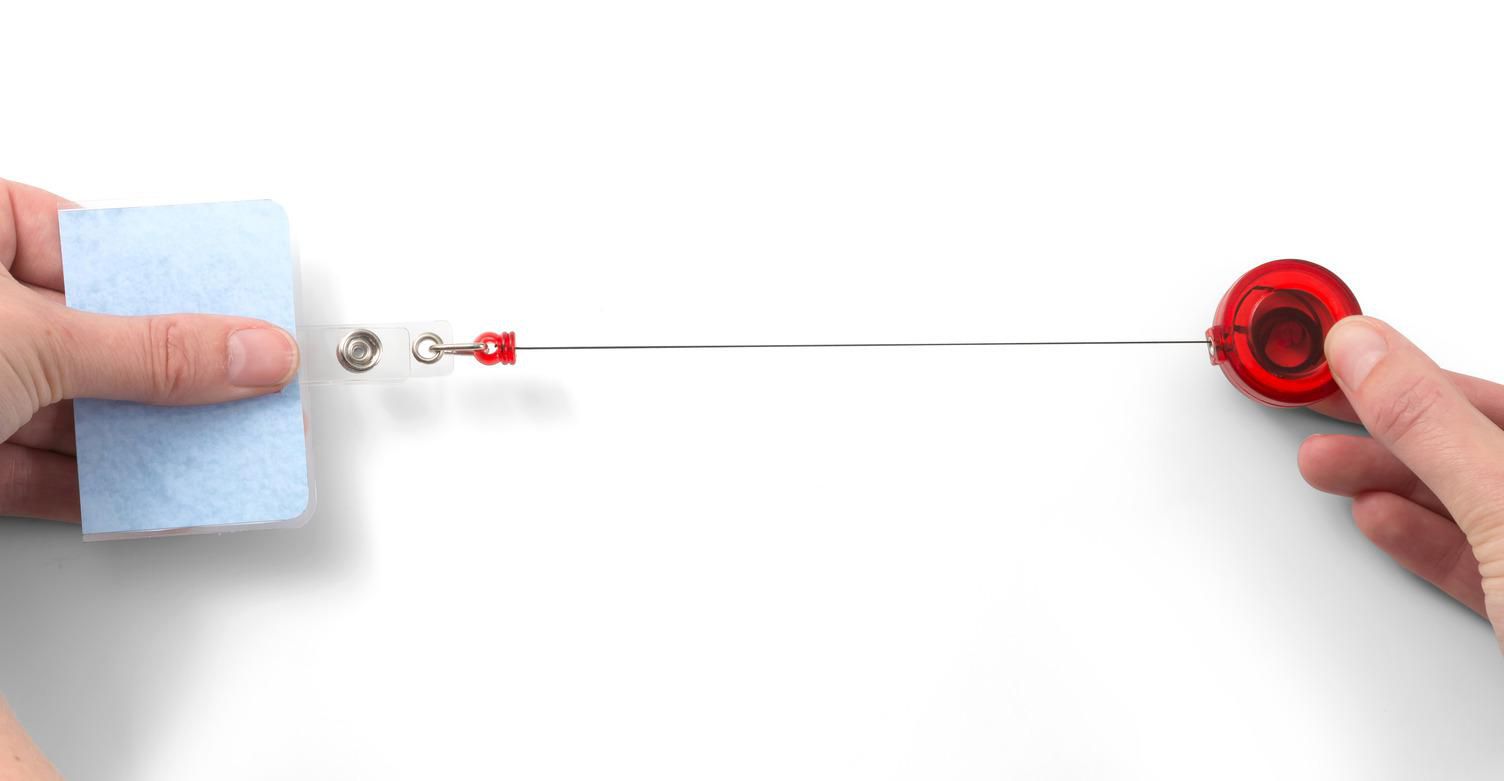 Porta identificación de ABS Eric