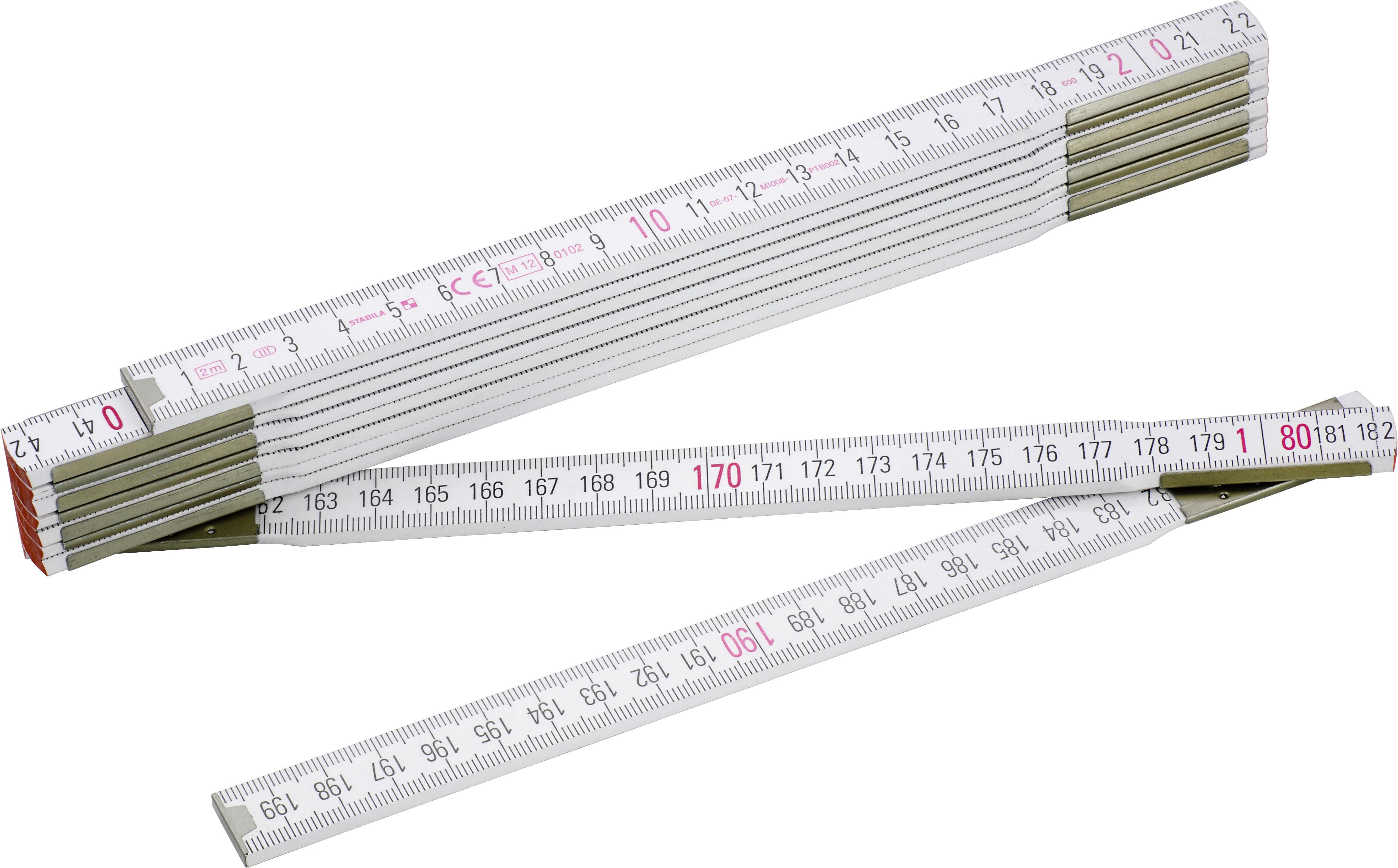 Regla plegable de madera Stabila Jason