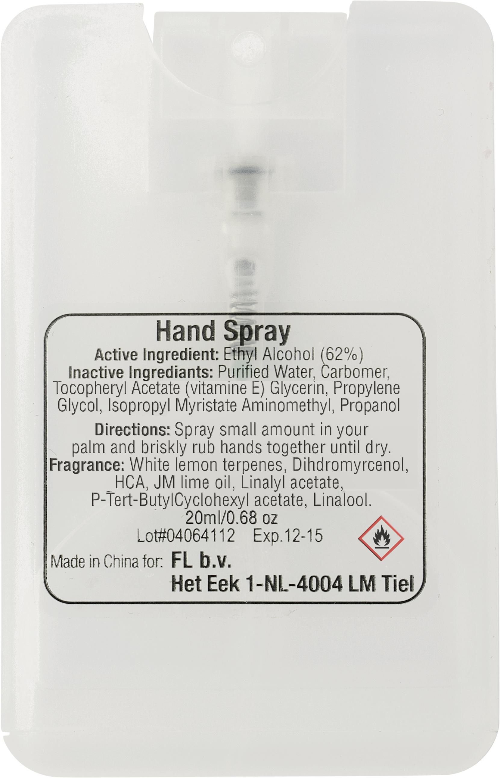 Espray de limpieza para manos Creditclean