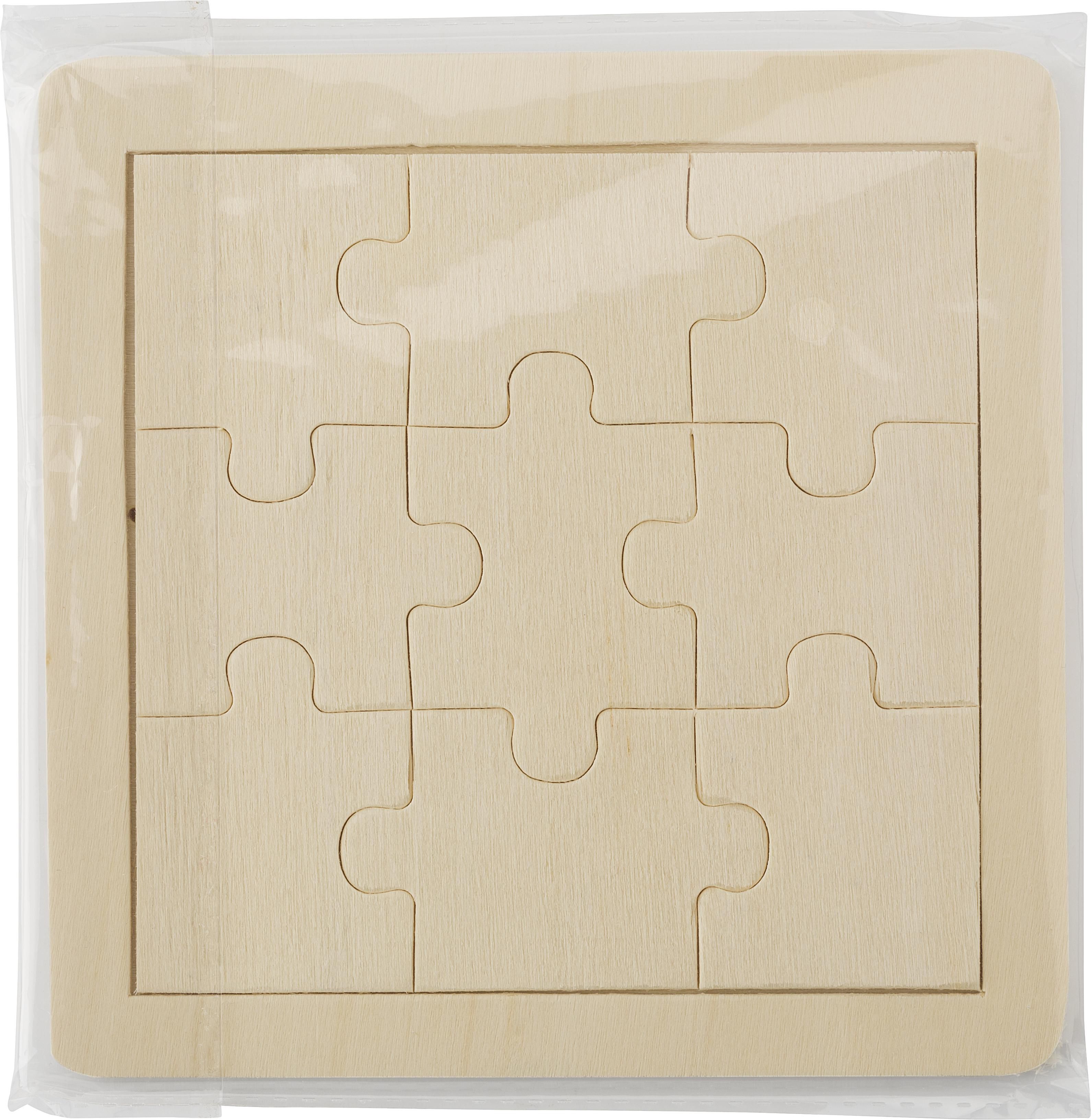 Puzzle de madera con 9 piezas Alvaro