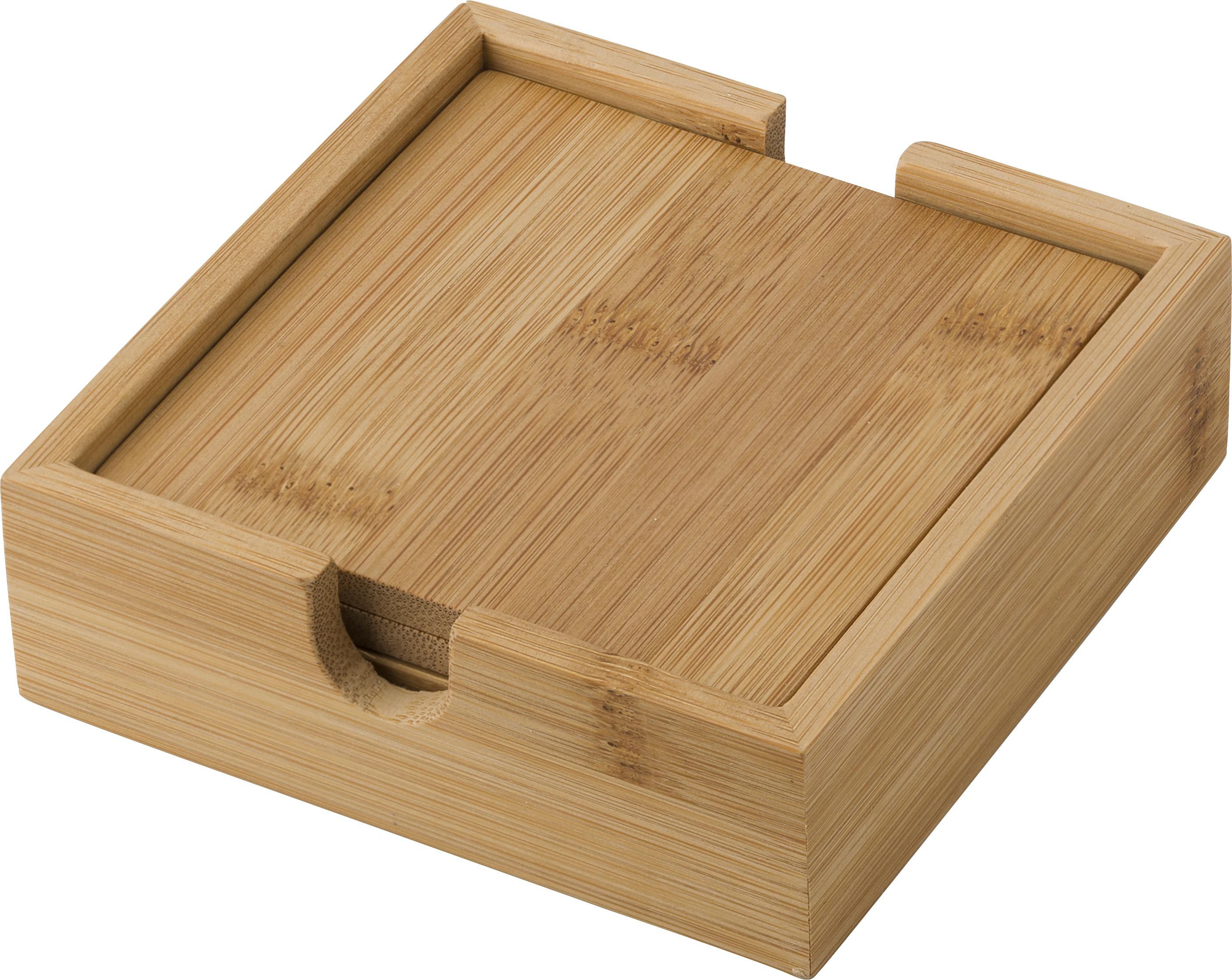 Set de posavasos de bambú Archer