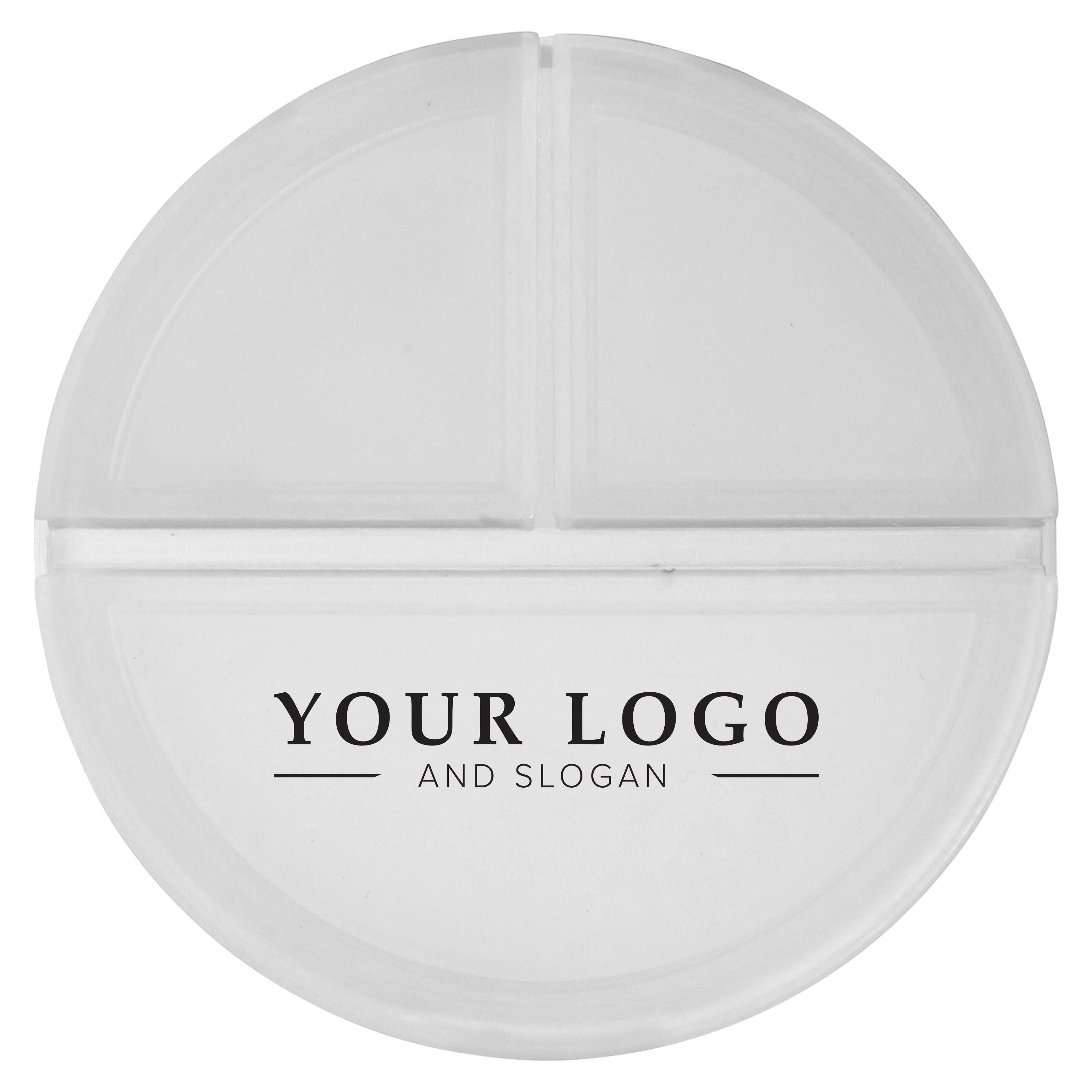 Pastillero redondo de PP Alanis