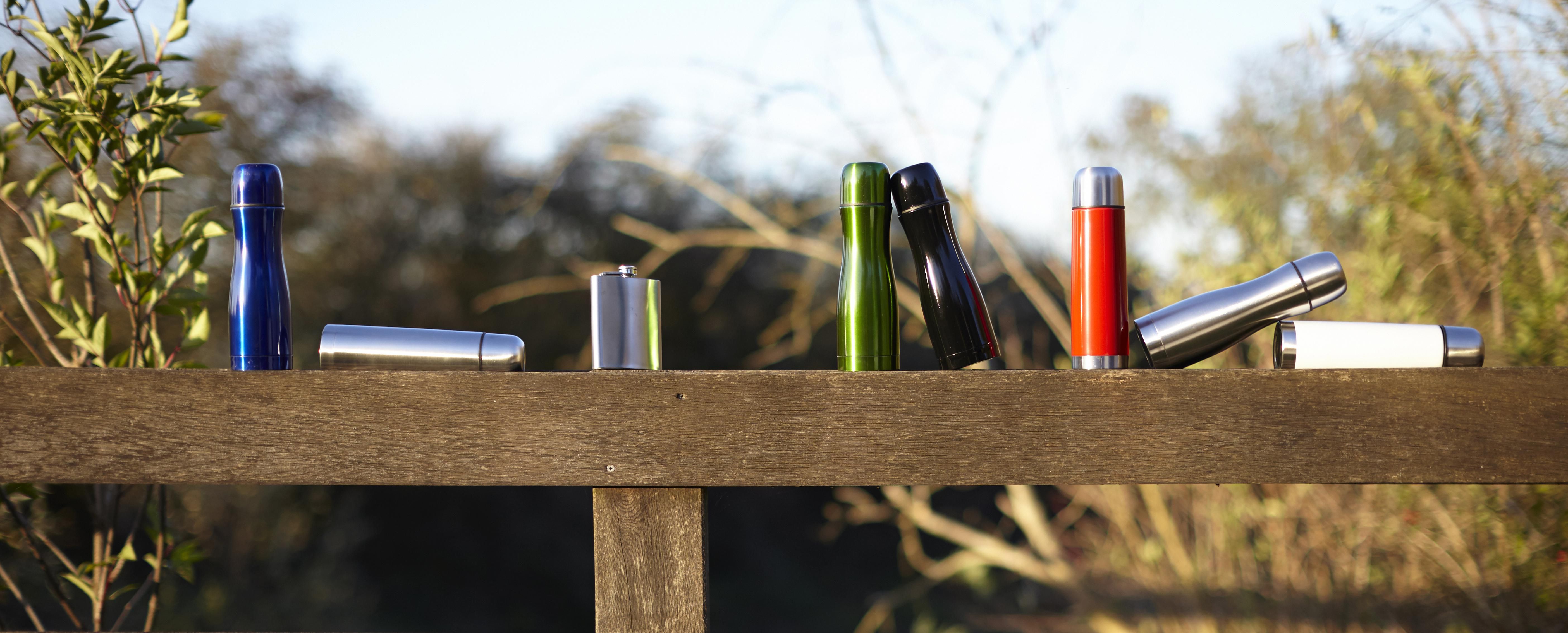 Termo de acero inox. Mona