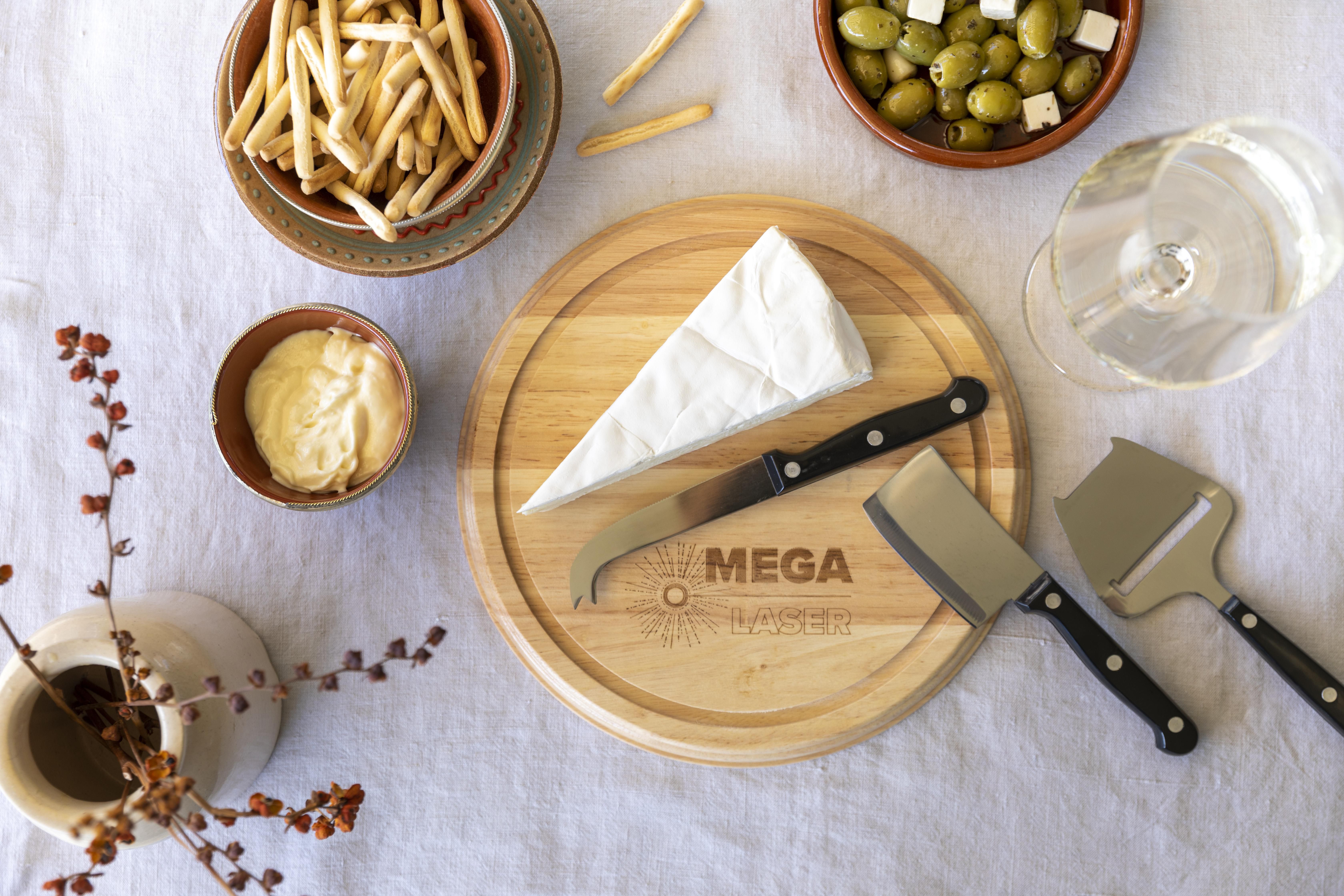 Tabla de madera para quesos Max