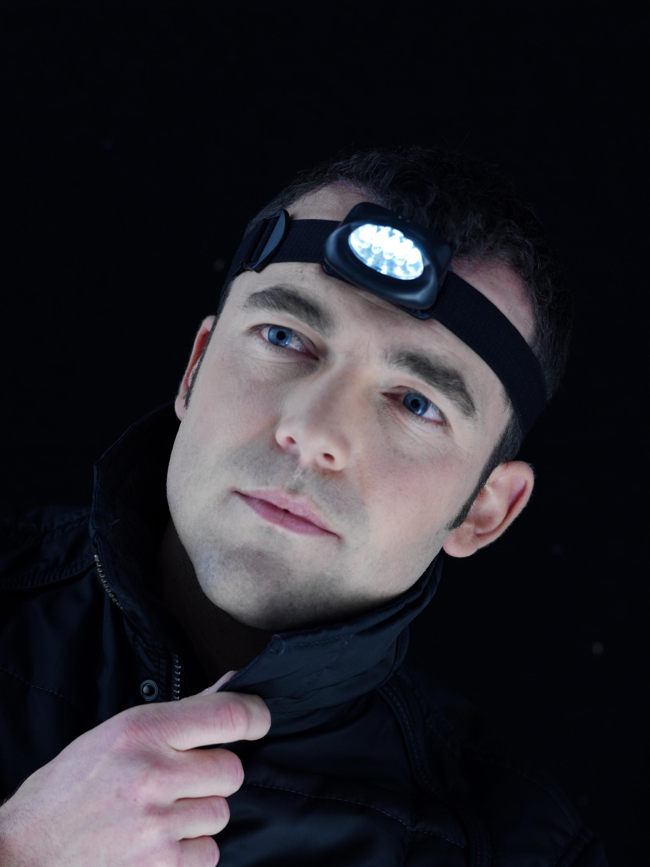 Linterna frontal de ABS Kylie