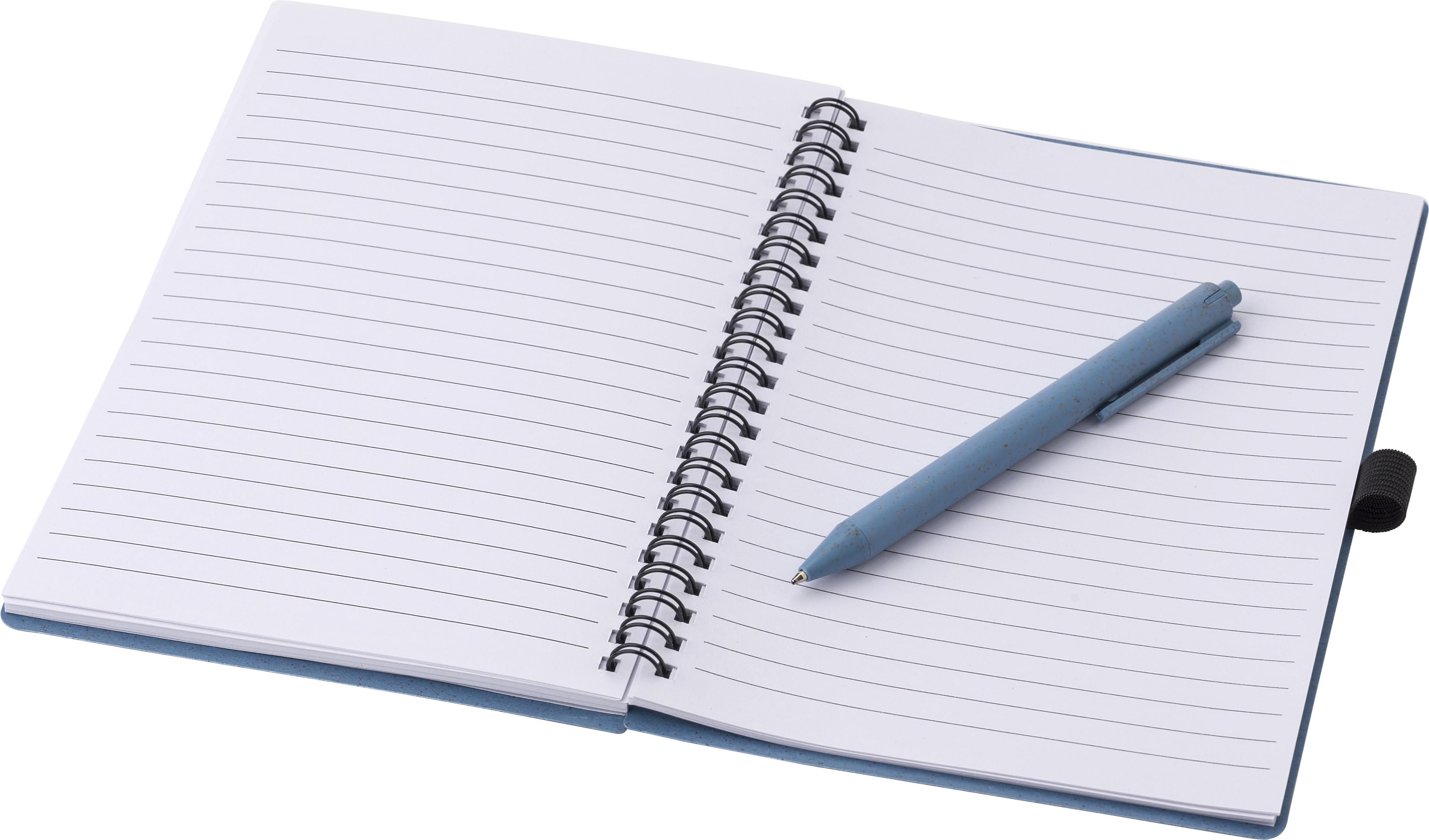 Libreta de paja de trigo Massimo