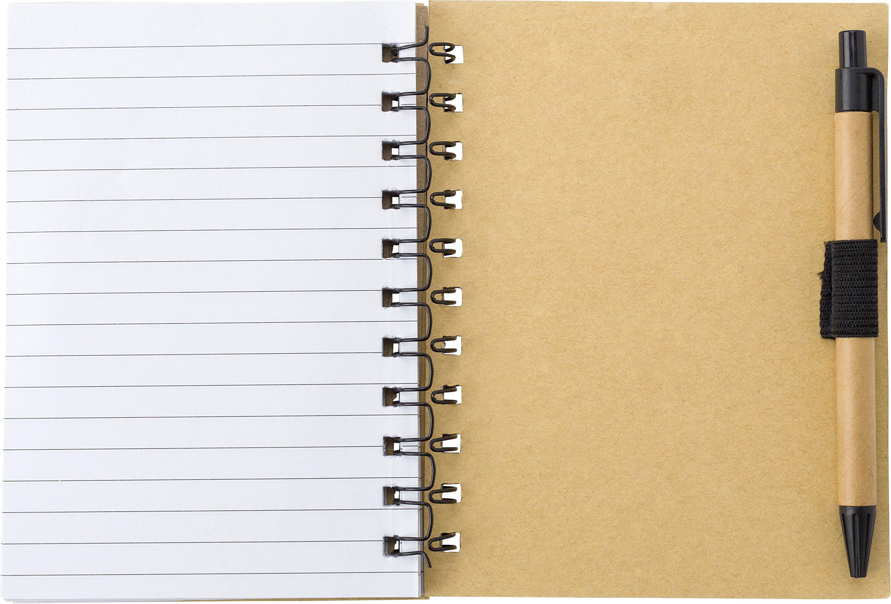 Libreta símil bambú con memos Niall