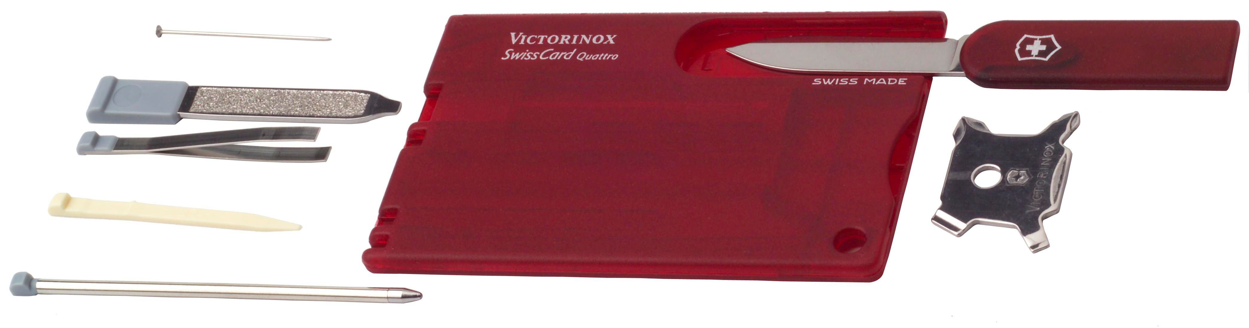 Multiherramienta Victorinox SwissCard Quatro de nailon