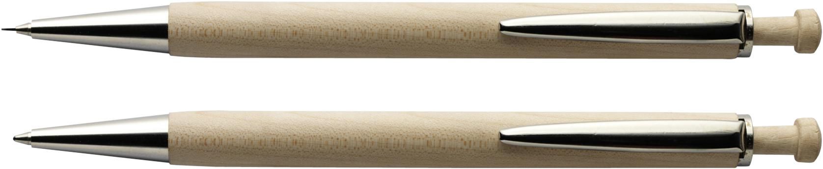 Set de escritura de madera Morris