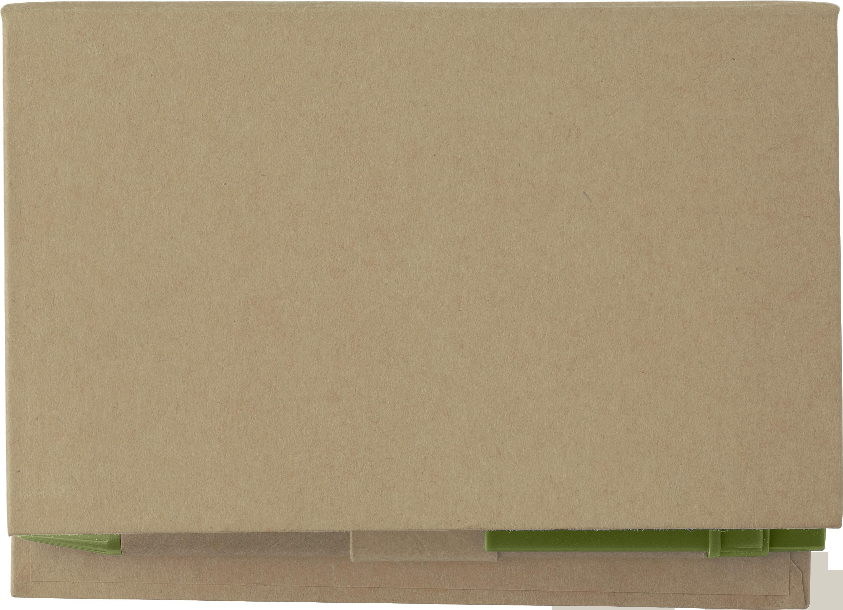 Porta memos de cartón Glenn