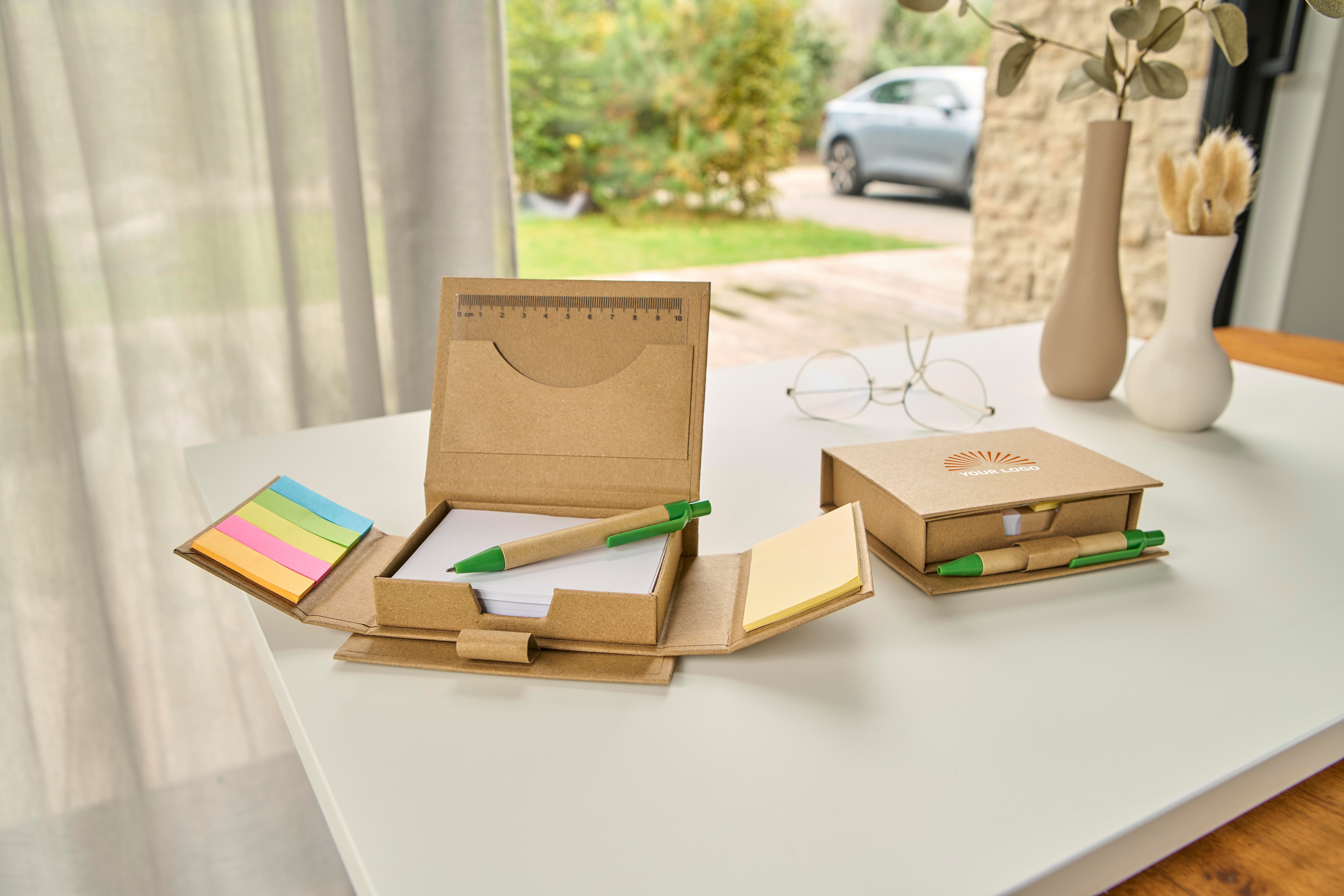 Porta memos de cartón Glenn