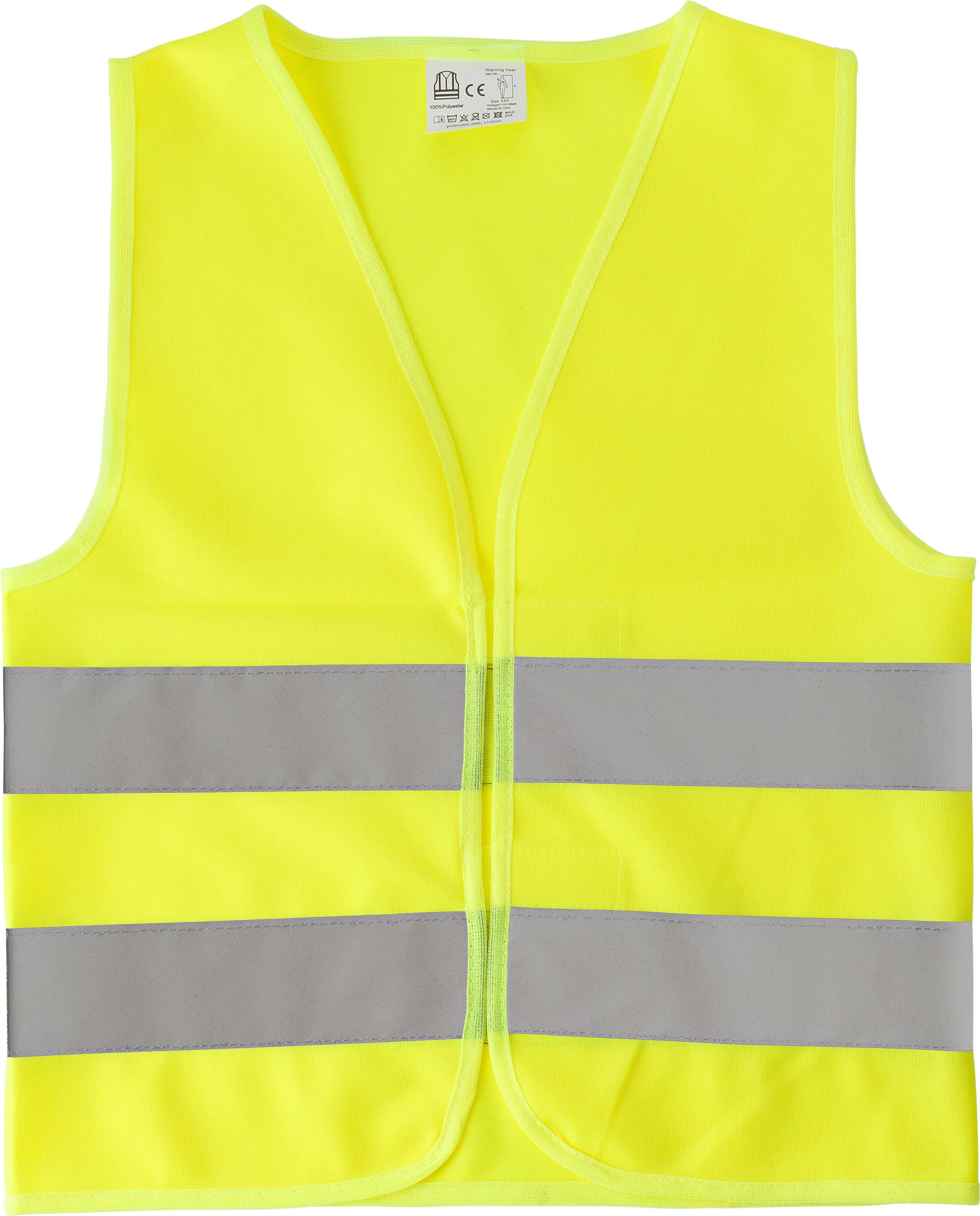 Chaleco de emergencia de poliéster Clara
