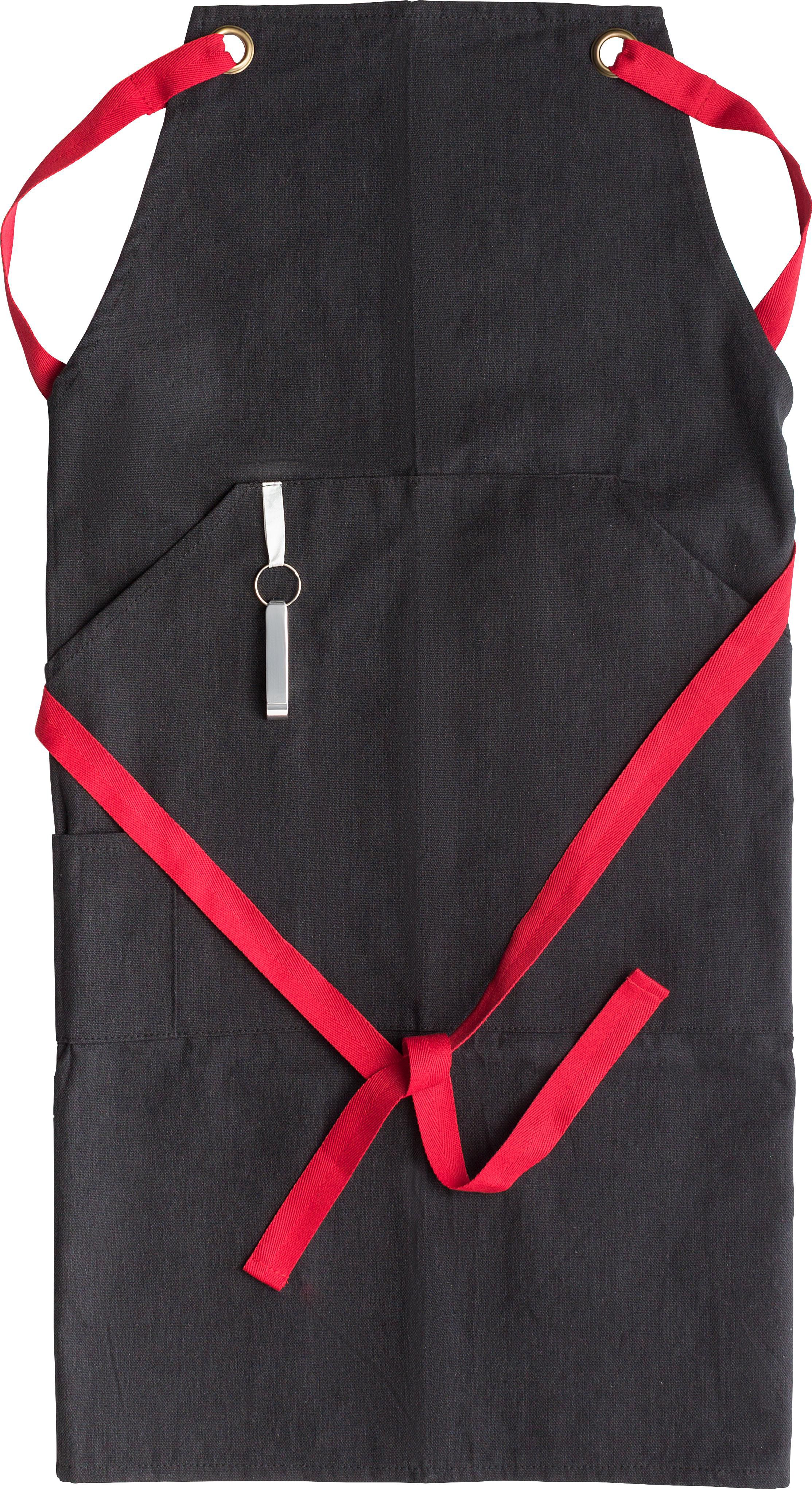 Delantal de algodón y poliéster Liana