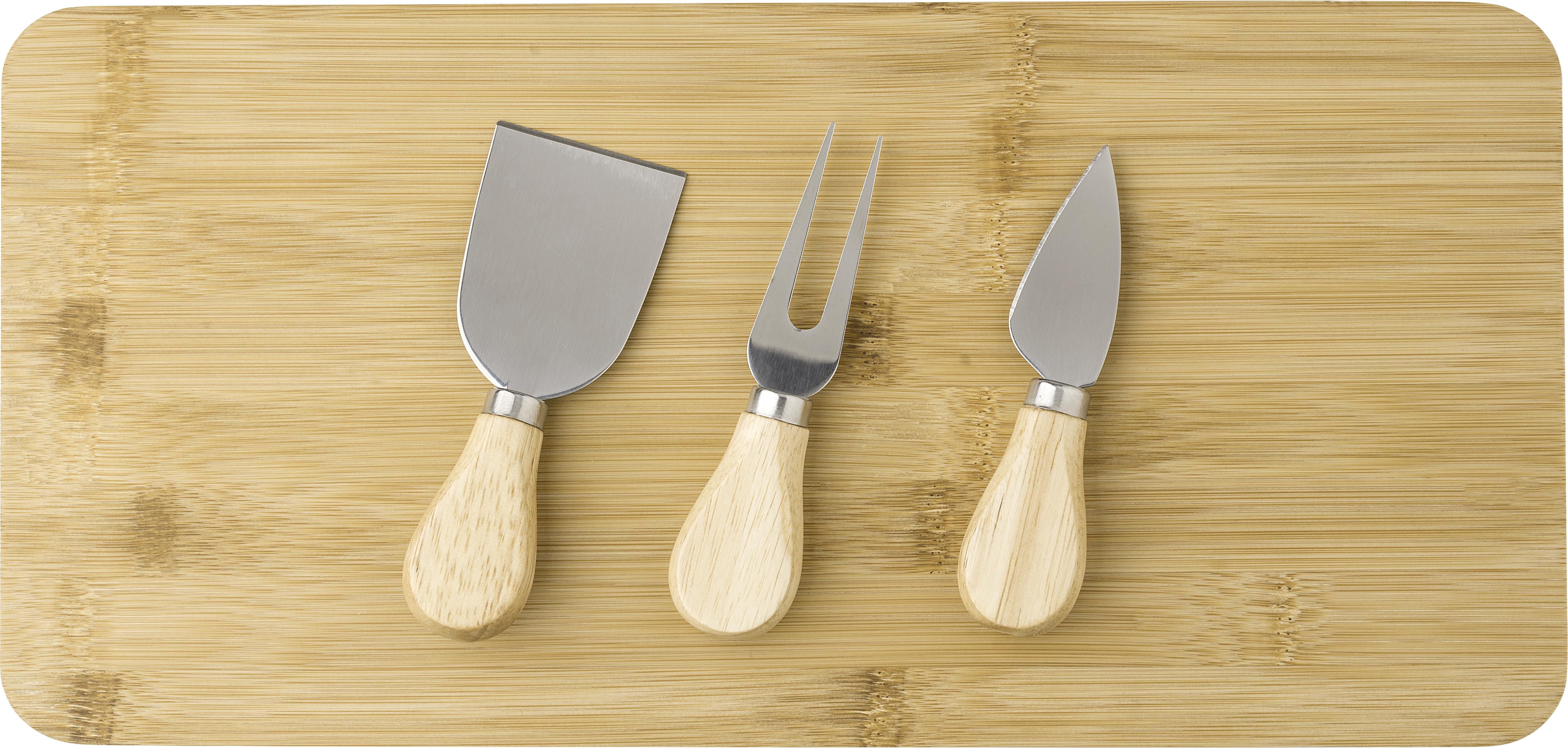 Tabla de quesos, de bambú Regina