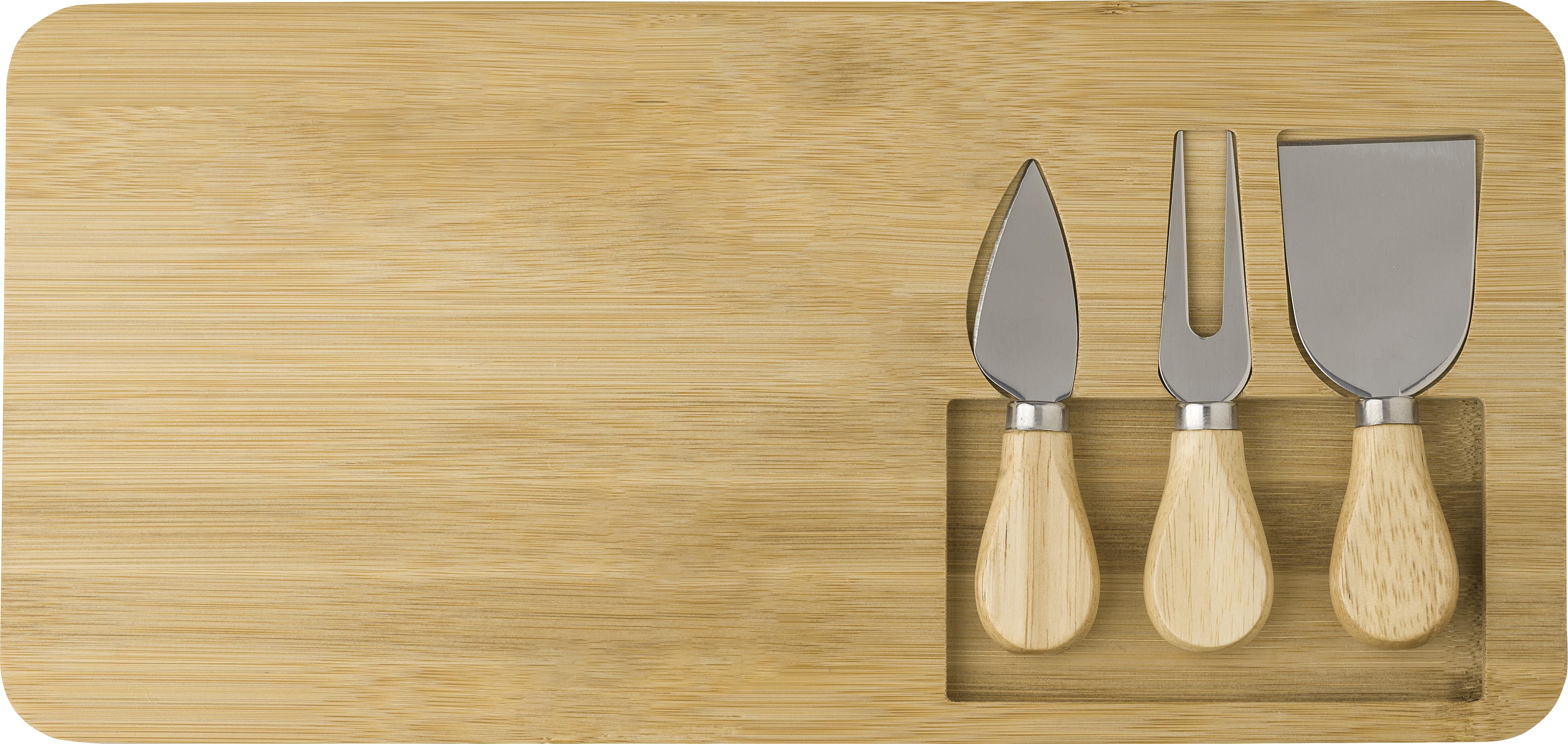 Tabla de quesos, de bambú Regina