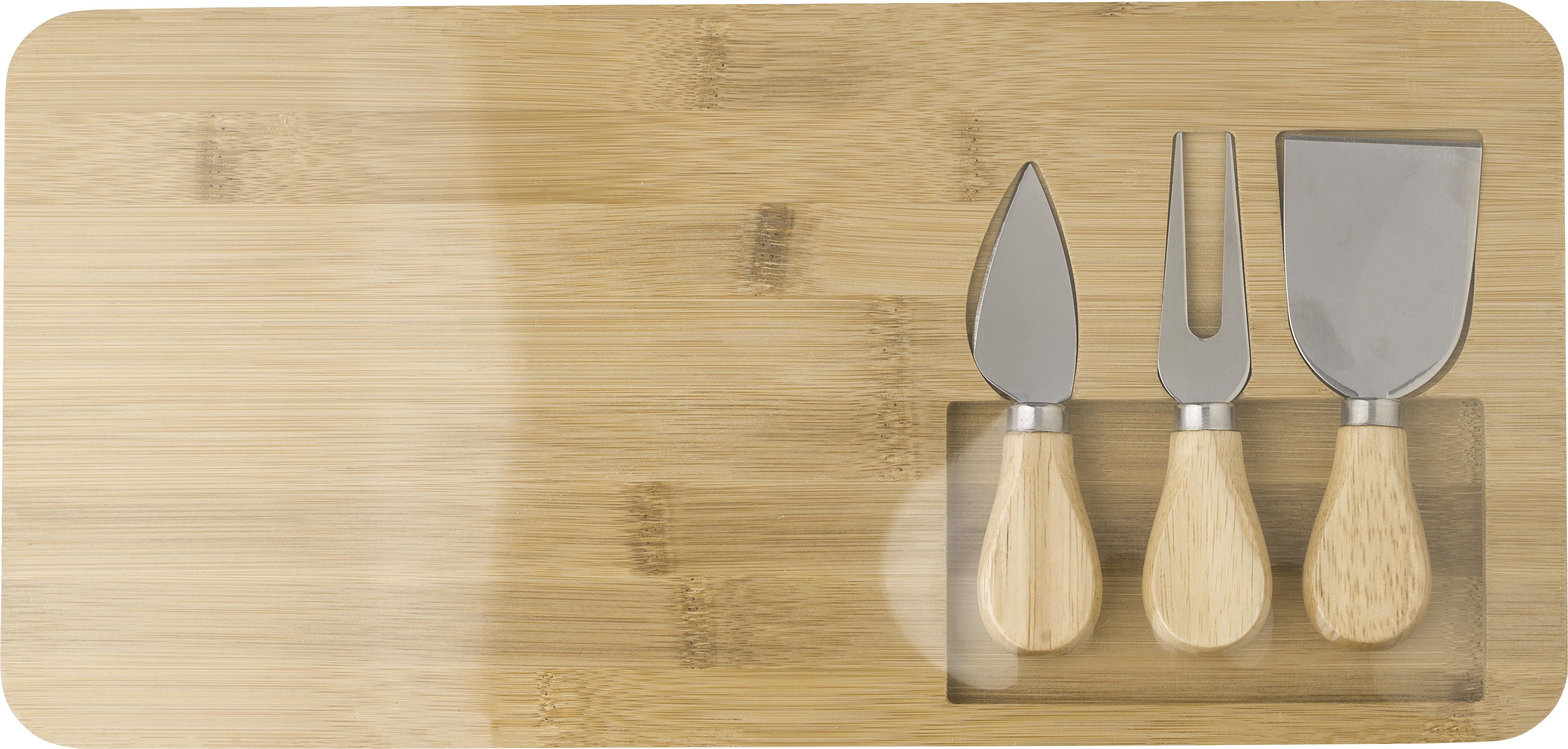 Tabla de quesos, de bambú Regina