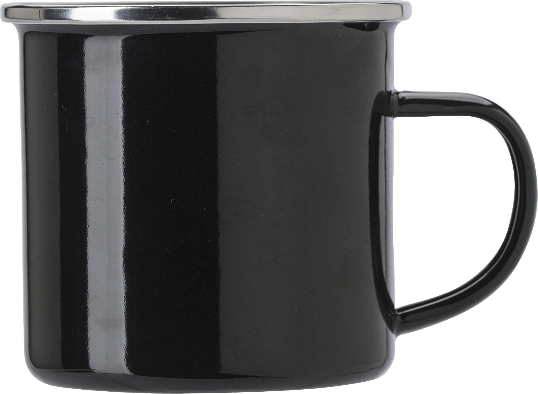 Taza esmaltada de acero inox. Jamaal