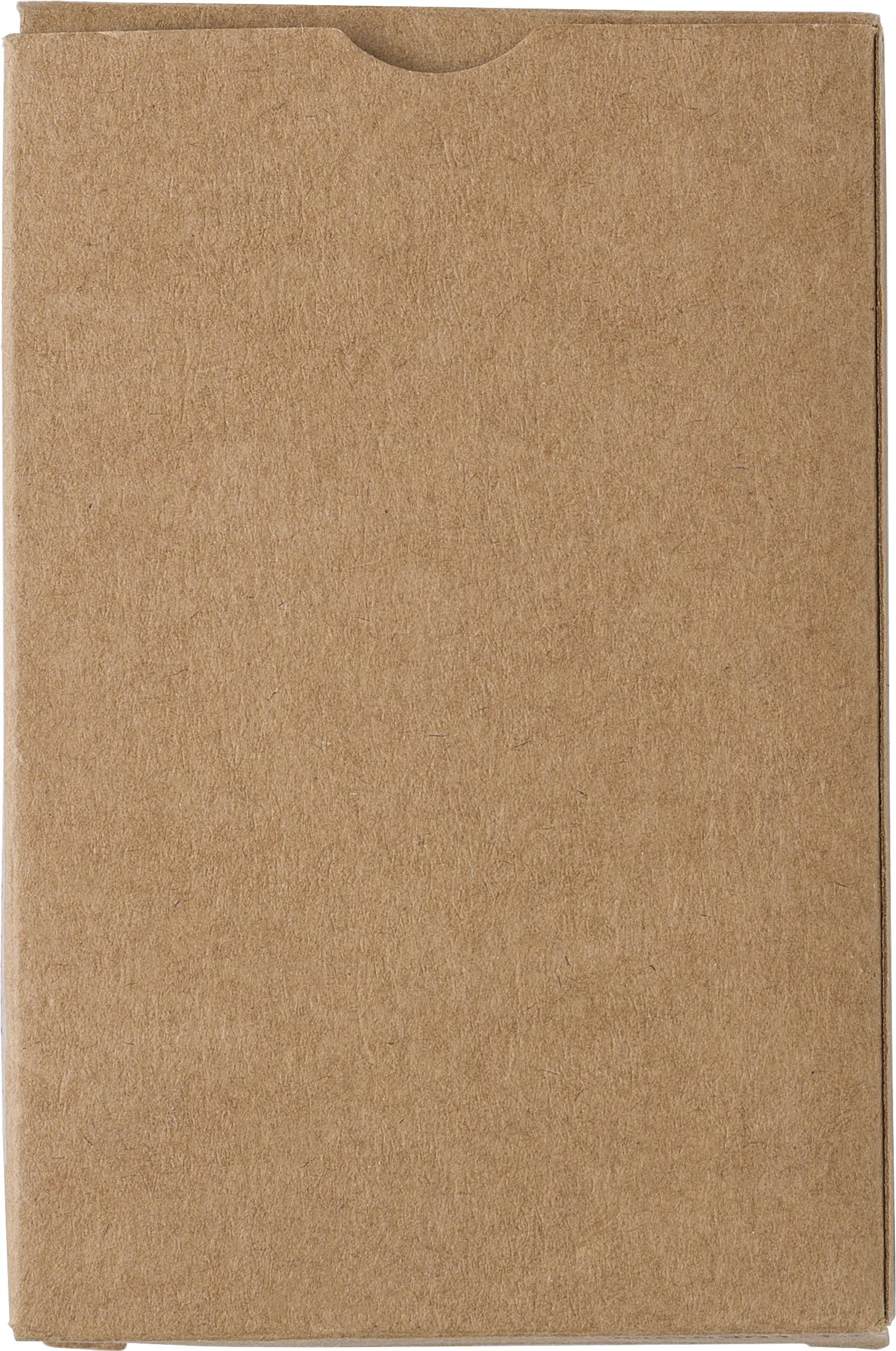 Naipes de papel reciclado Andreina