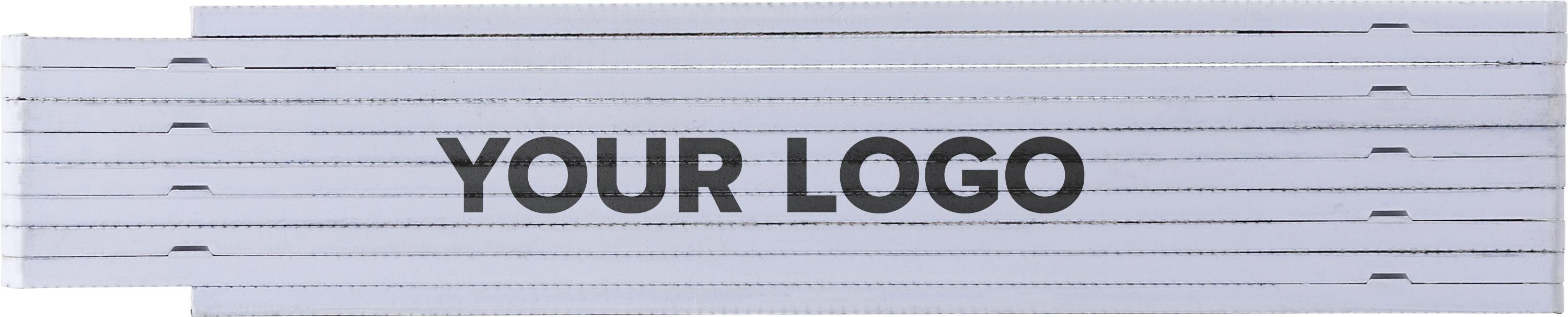 Regla plegable de plástico Leon