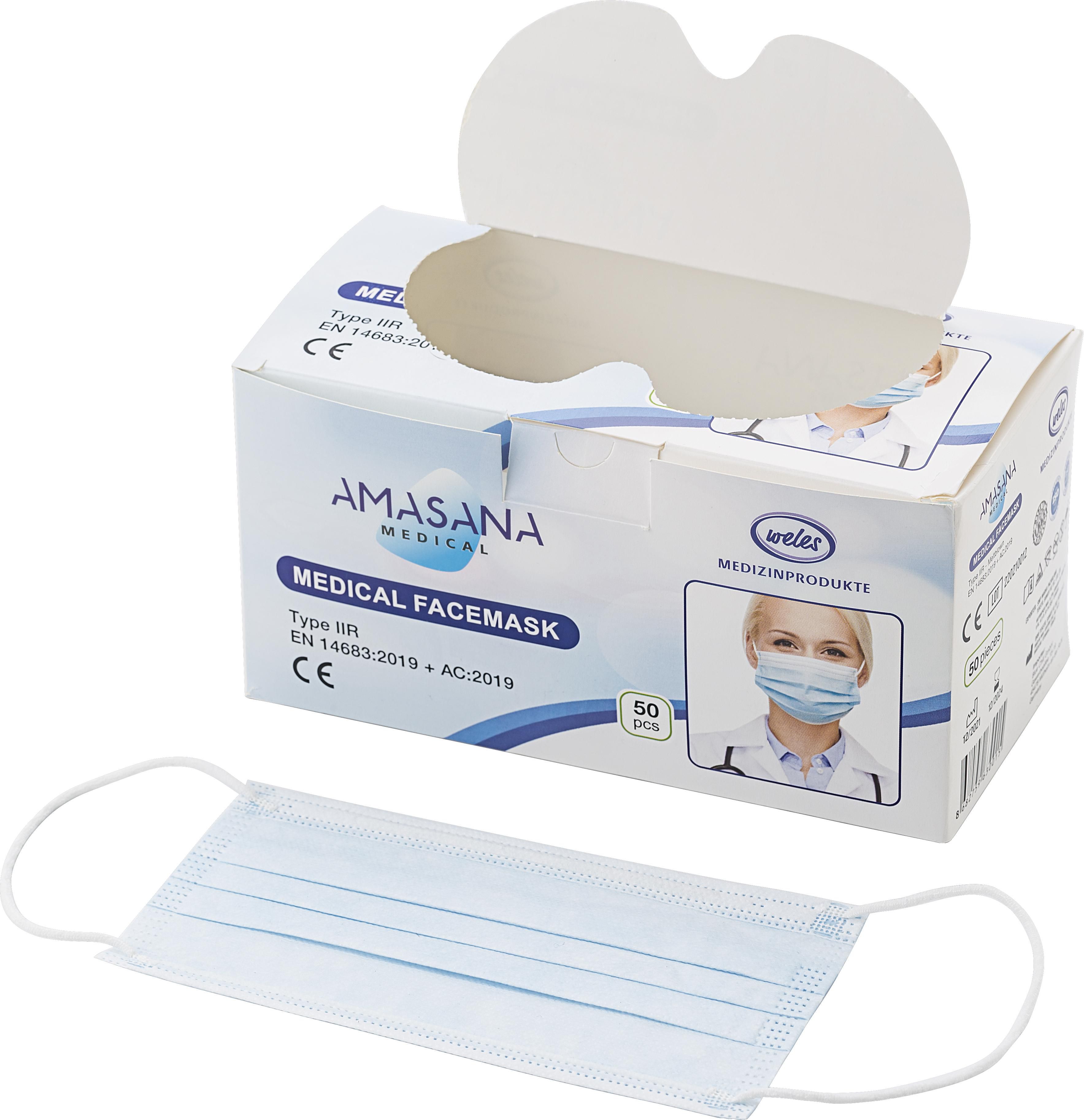 Mascarilla desechable (caja de 50 uds) Sadie