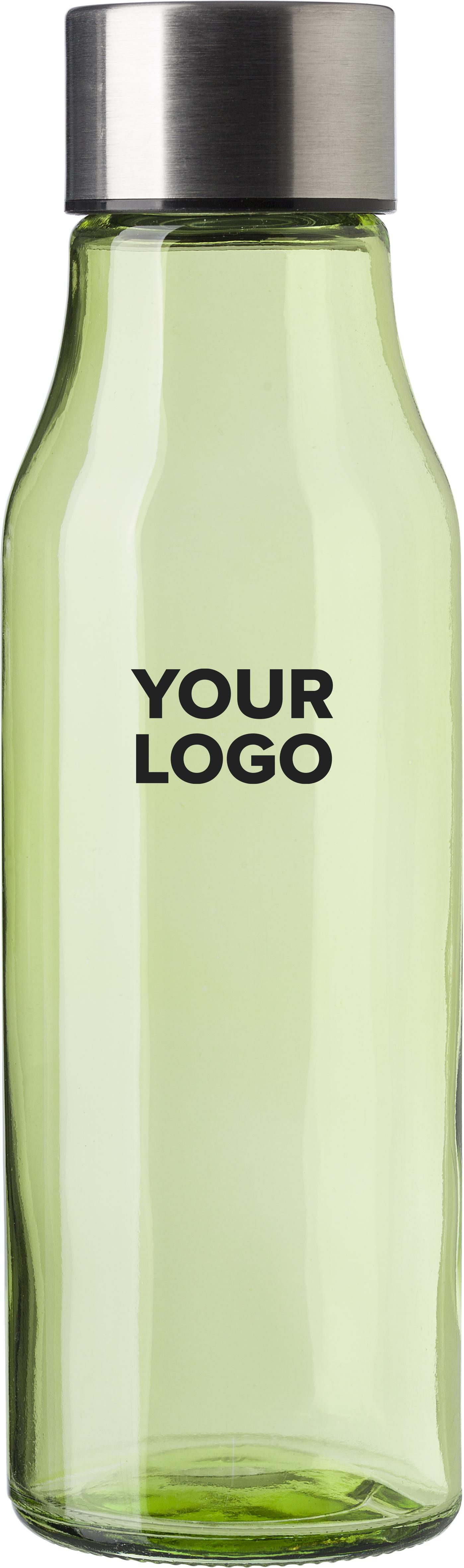 Botella de cristal y acero inox. Andrei