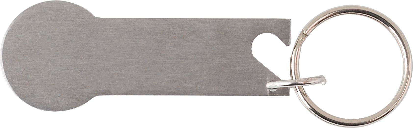 Llavero multifunción de acero inox. Gavin