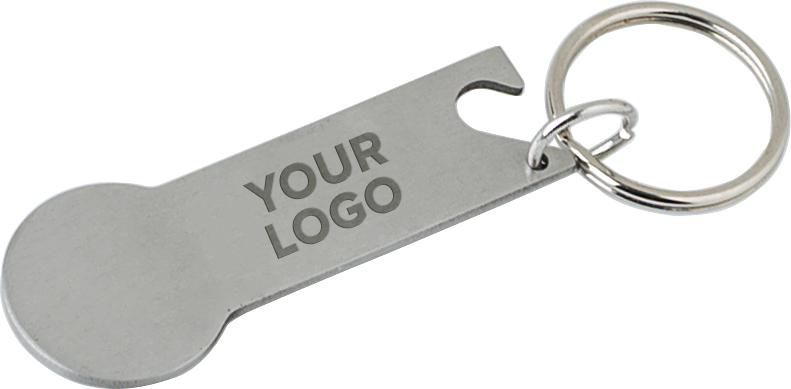 Llavero multifunción de acero inox. Gavin