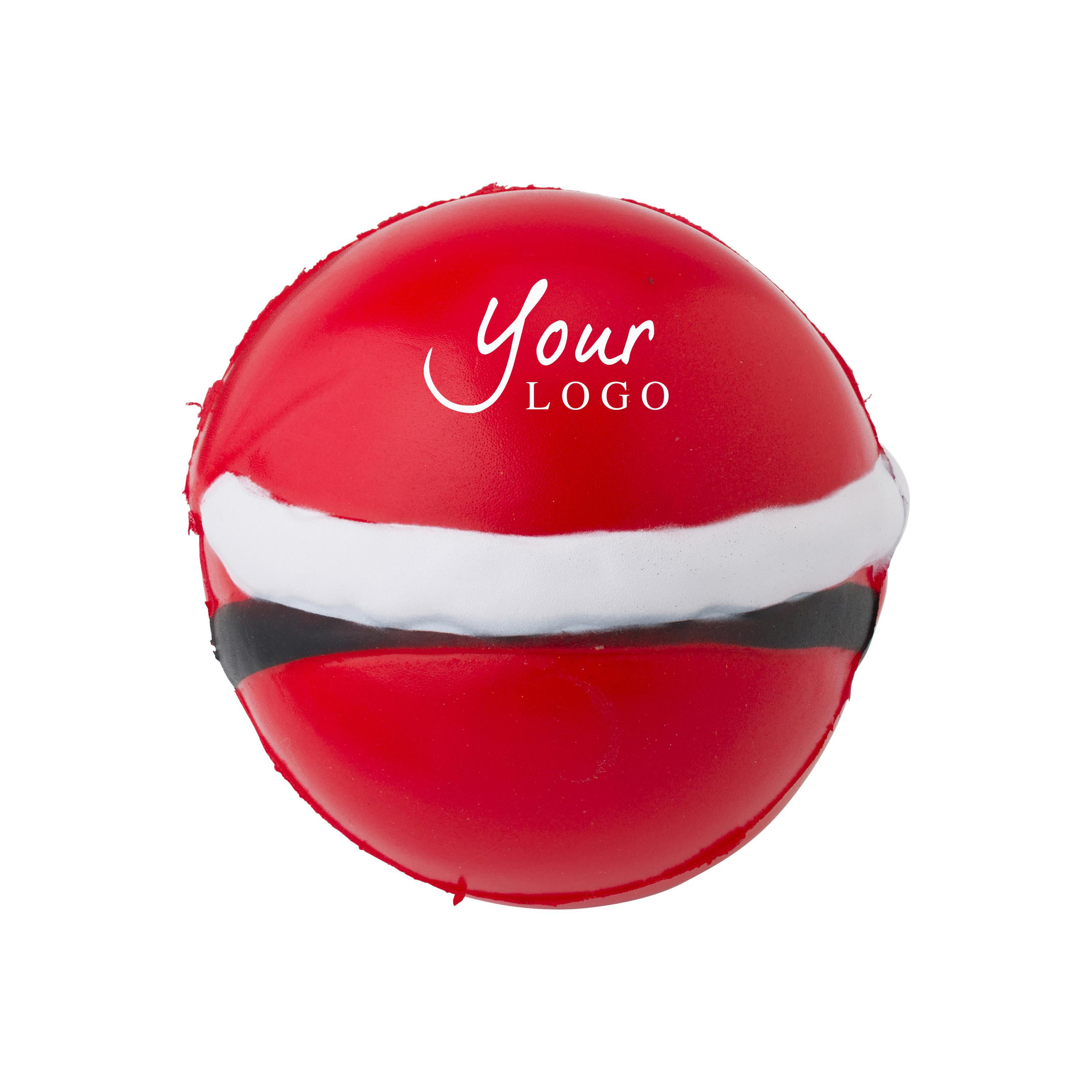 Bola anti-estrés en forma de Papá Noel. Harris